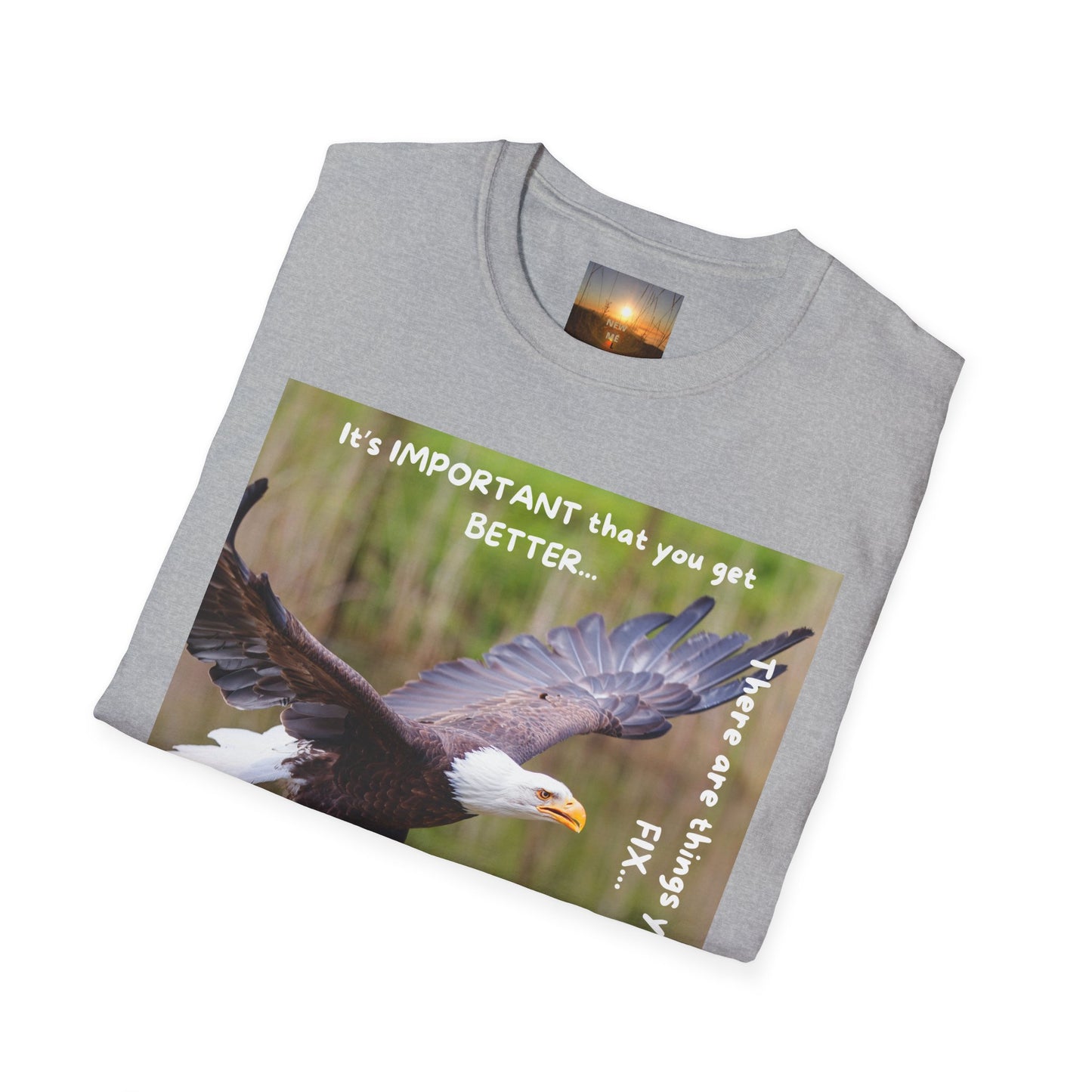 YOU CAN CHANGE/BE BETTER Motivational Eagle T-Shirt | Inspirational Gift for Nature Lovers, Positive Quote Tee, Unisex Softstyle Shirt, Eagle Graphic Tee, [...]