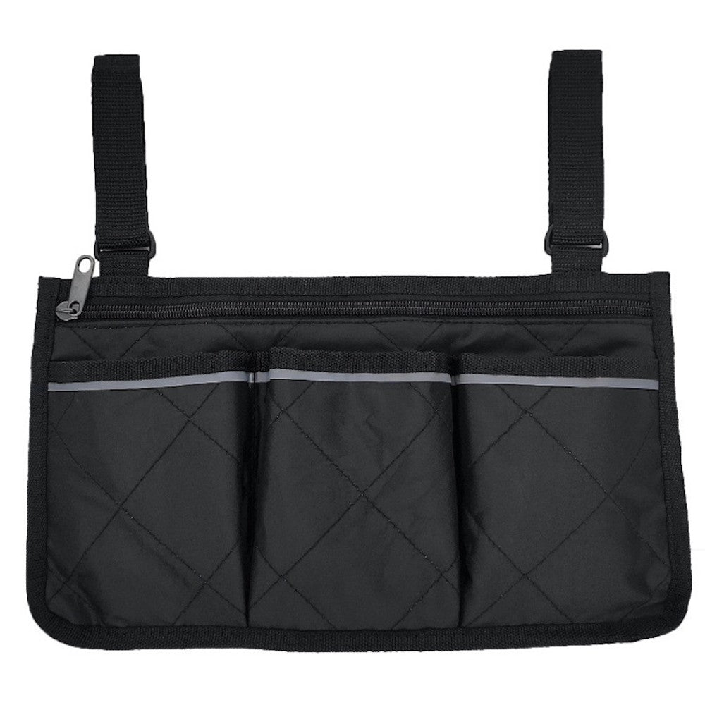 Cycling Walker Bag Rollator Organizer Pockets Wheelchair Scooter