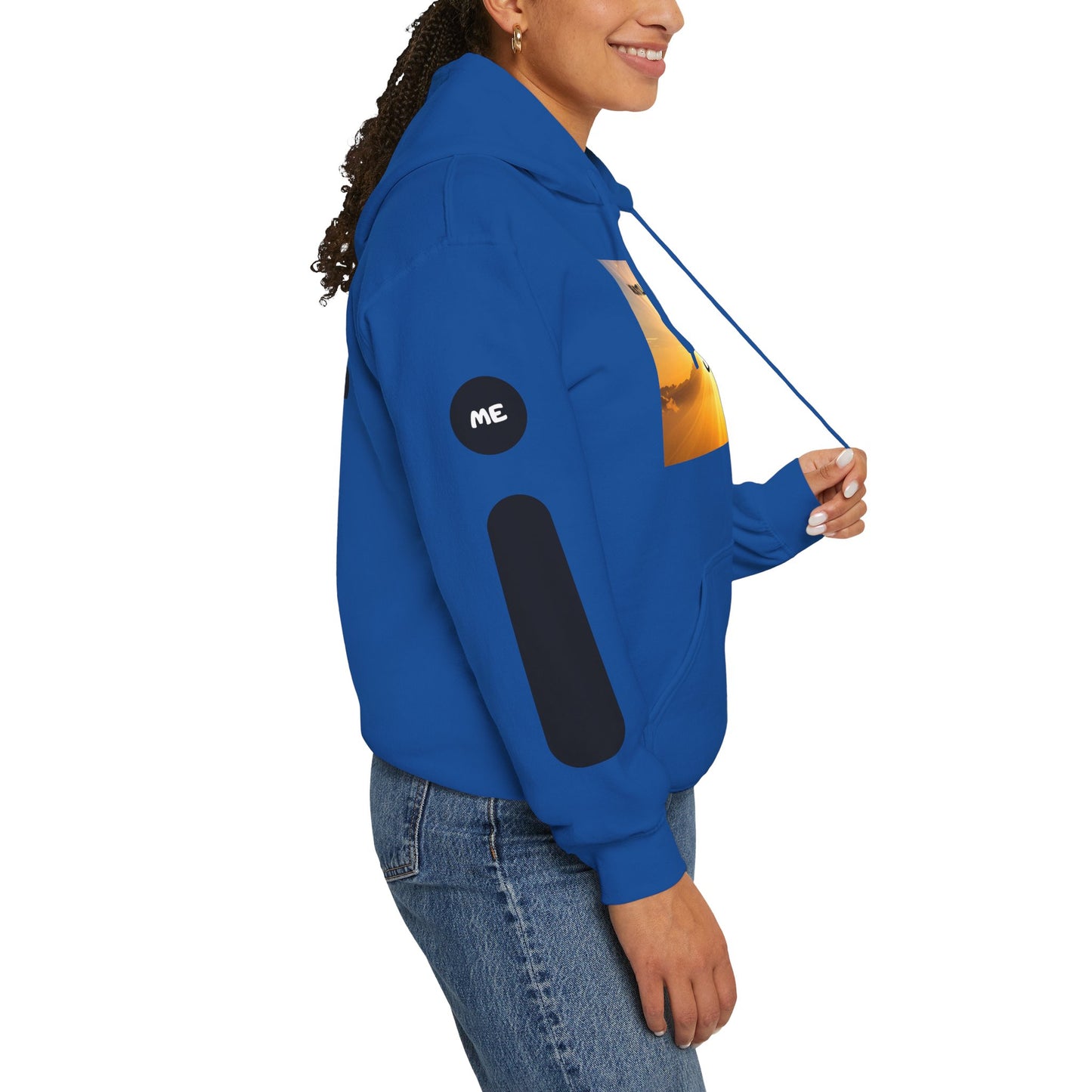 Smile Face Hoodie — "Are You Still Alive?" Sunrise Graphic Hooded Sweatshirt