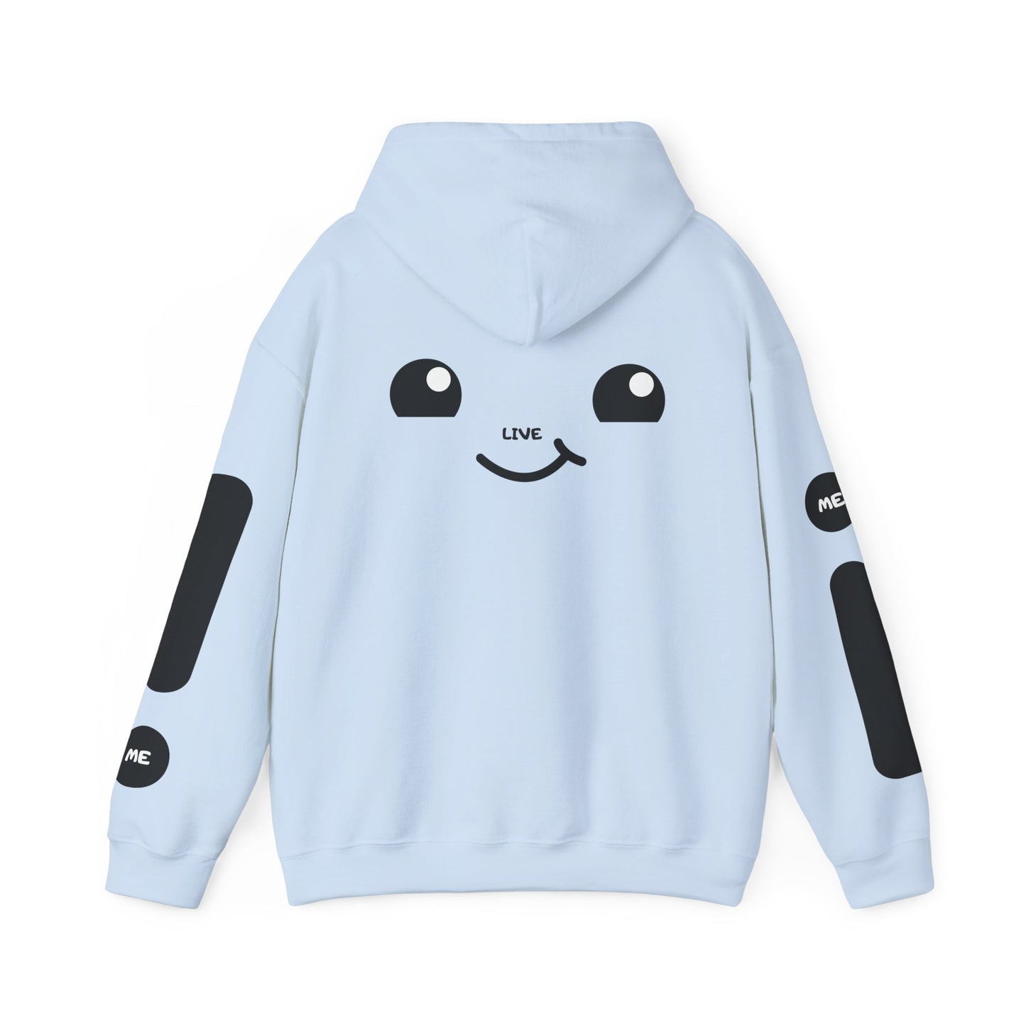 Smile Face Hoodie — "Are You Still Alive?" Sunrise Graphic Hooded Sweatshirt