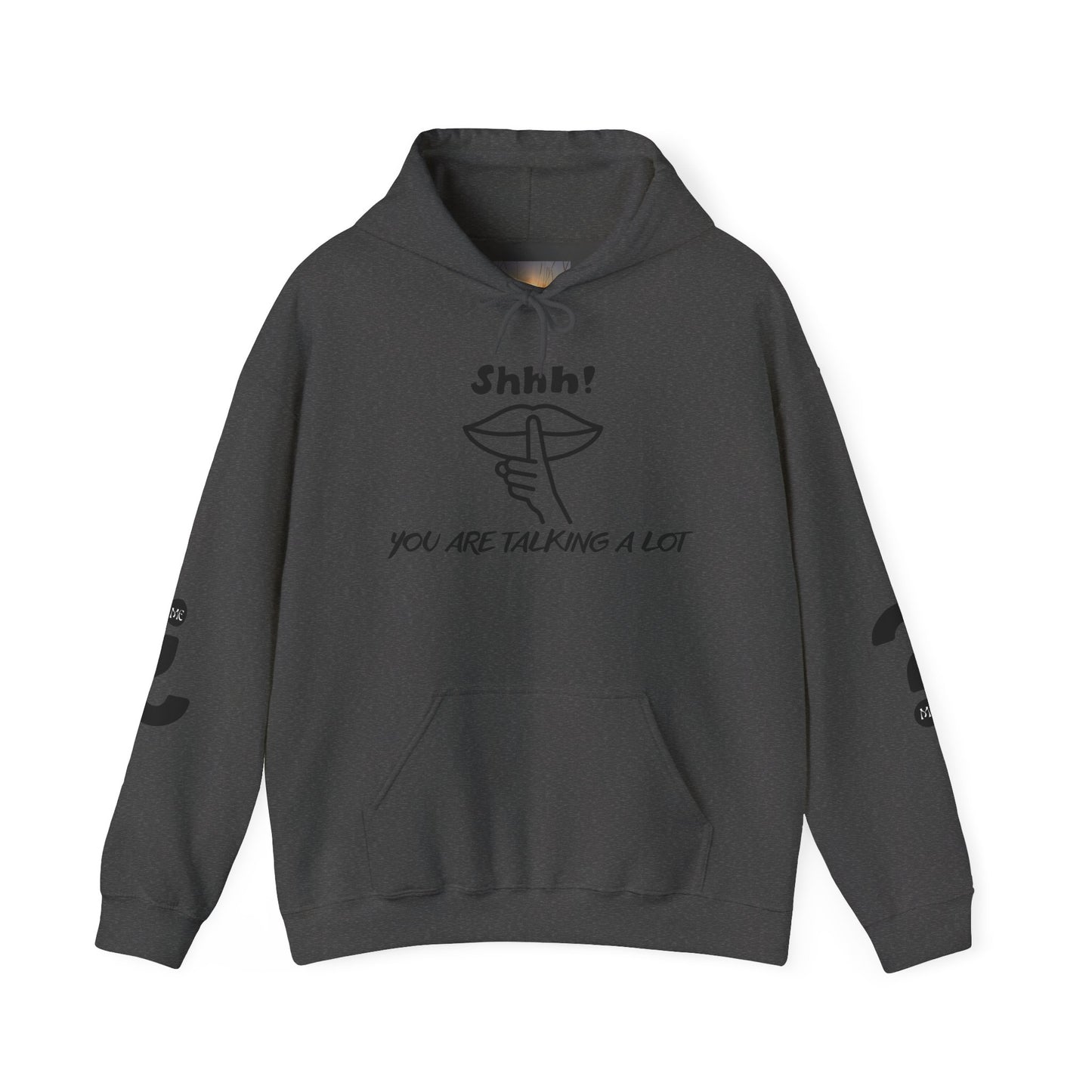 Shhh! Funny Unisex Hooded Sweatshirt, Cozy Hoodie for Introverts, Ideal Gift for Friends and Family, Perfect for Casual Wear, [...]