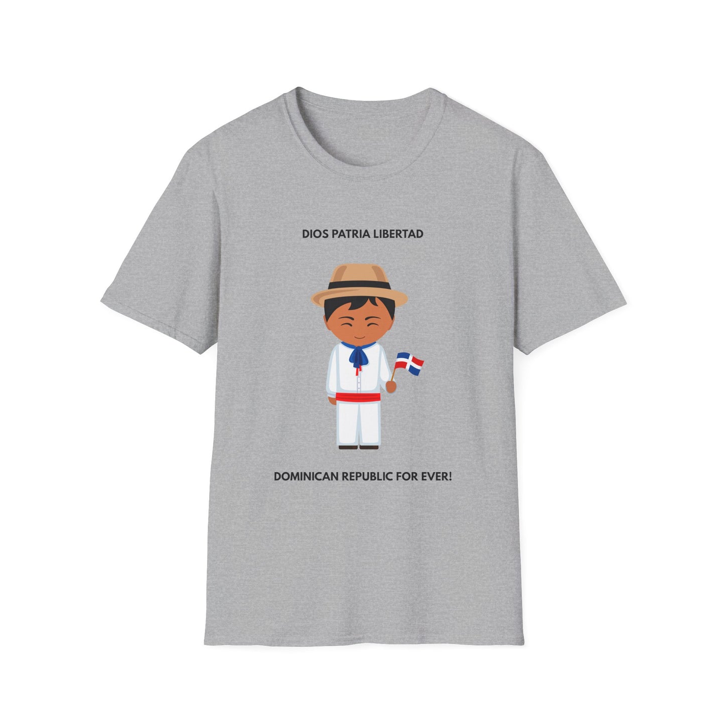 Dominican Republic Forever T-Shirt | Cultural Pride Tee, Unisex Softstyle Shirt, Vacation Apparel, Caribbean Pride, Travel Gift