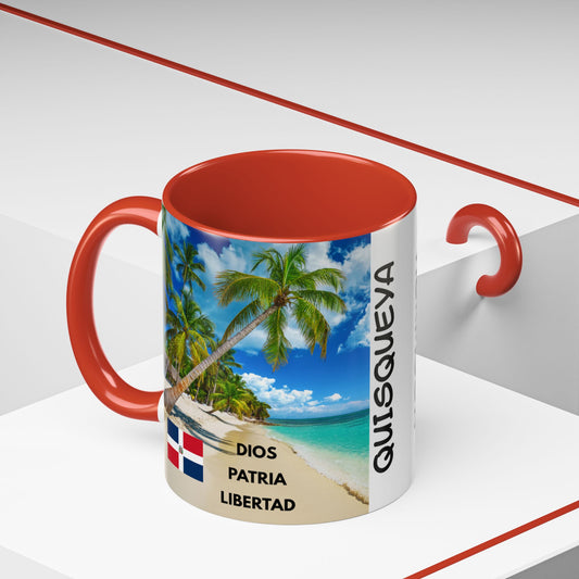 DOMINICAN REPUBLIC Tropical Accent Coffee Mug - Beach Paradise Design, Quisqueya, Hermosa, Perfect Gift for Coffee Lovers, Home Decor, Travel [...]
