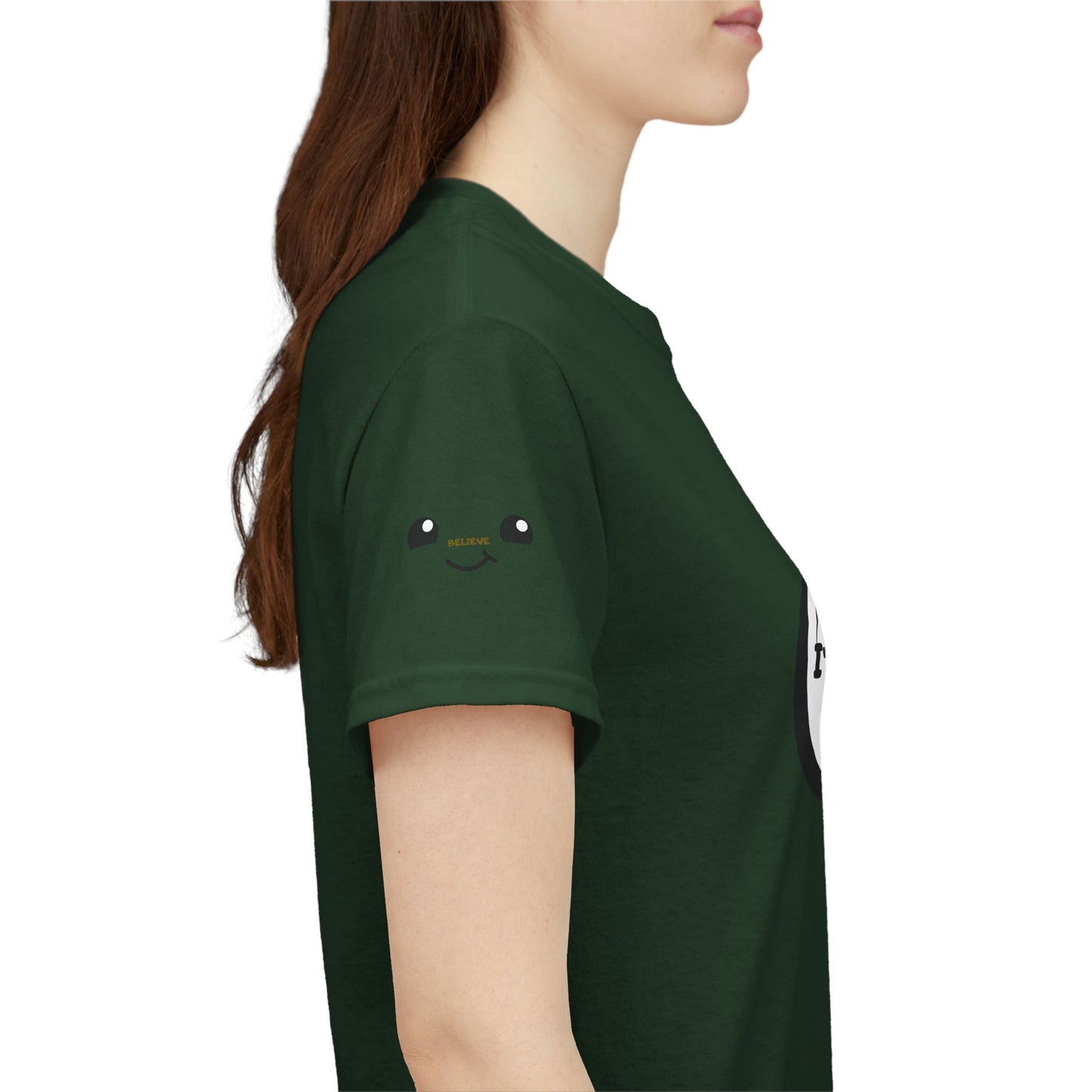 Graphic Tee — "It's Not Your Fault" Comic-Style Pointing Design