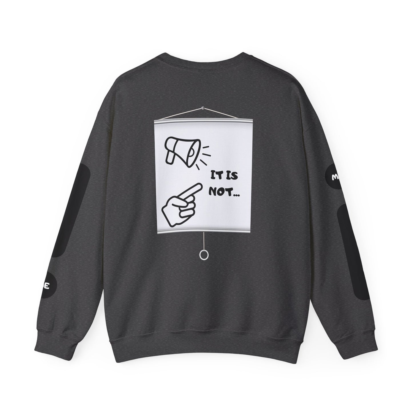 "It's Not Your Fault" Graphic Comfort Pullover
