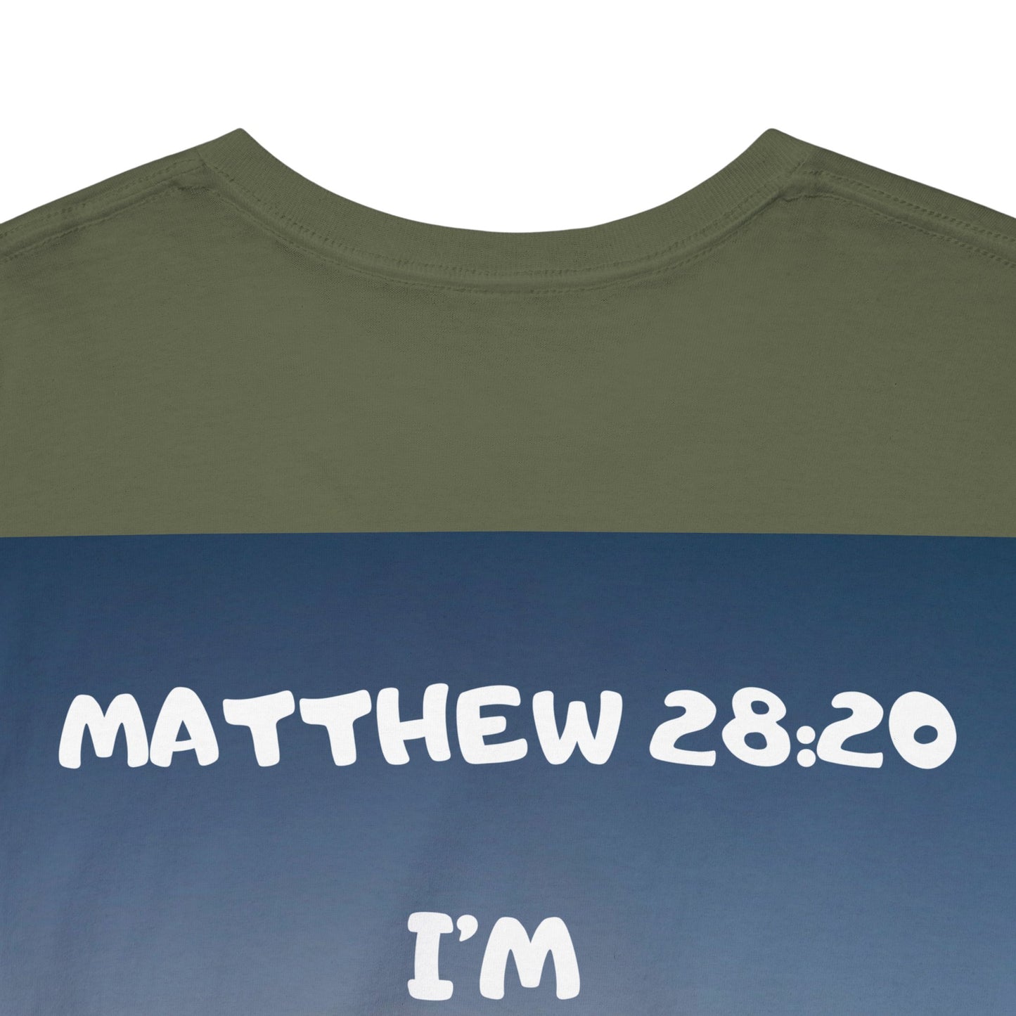 Faith Travel T‑Shirt — “Jeremiah 29:11 / Matthew 28:20” Inspirational Plane Tee