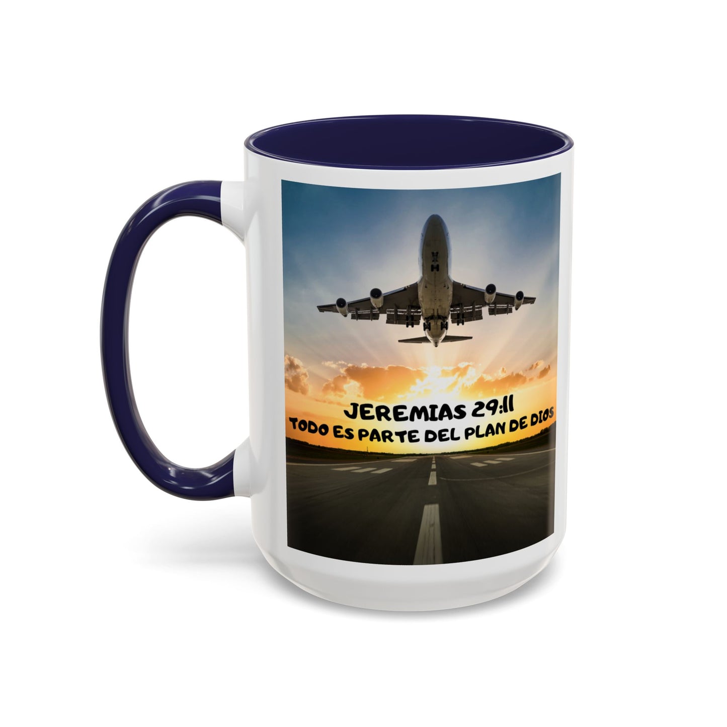 "Mateo 28:20 Estoy Contigo Siempre" Accent Mug (11/15oz)