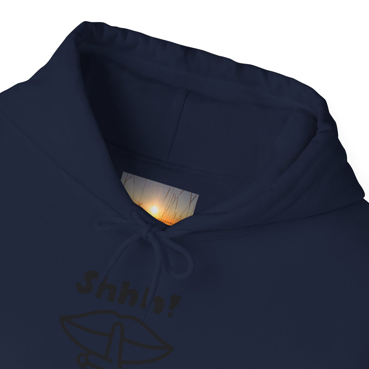 Shhh! Funny Unisex Hooded Sweatshirt, Cozy Hoodie for Introverts, Ideal Gift for Friends and Family, Perfect for Casual Wear, [...]