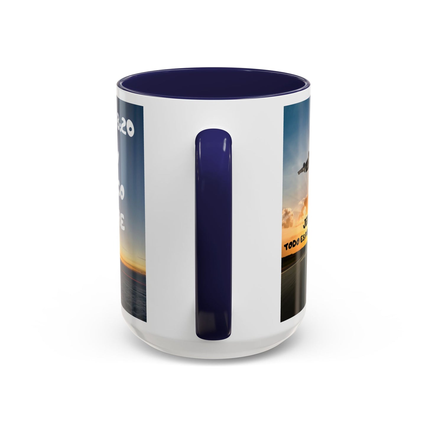 "Mateo 28:20 Estoy Contigo Siempre" Accent Mug (11/15oz)