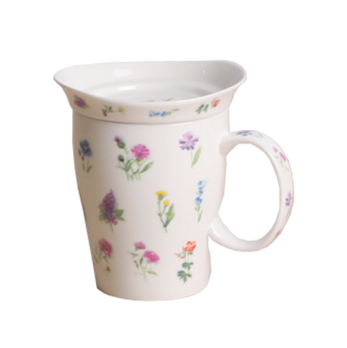 Mug with a lid Spring Meadow 330ml