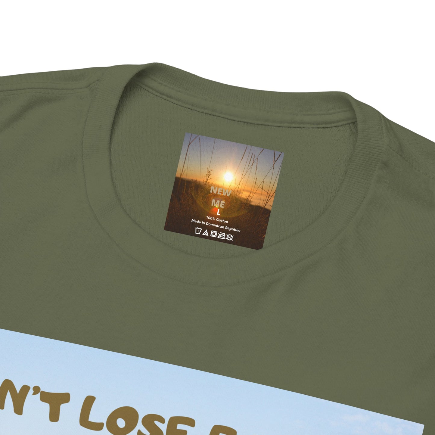 Motivational Tee — "Don't Lose Focus, You've Got This" Beach Graphic