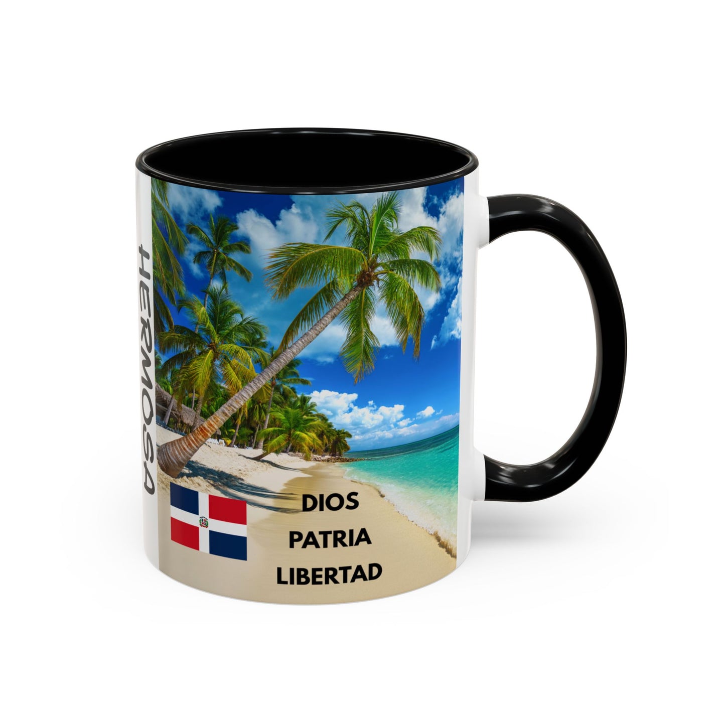 DOMINICAN REPUBLIC Tropical Accent Coffee Mug - Beach Paradise Design, Quisqueya, Hermosa, Perfect Gift for Coffee Lovers, Home Decor, Travel [...]