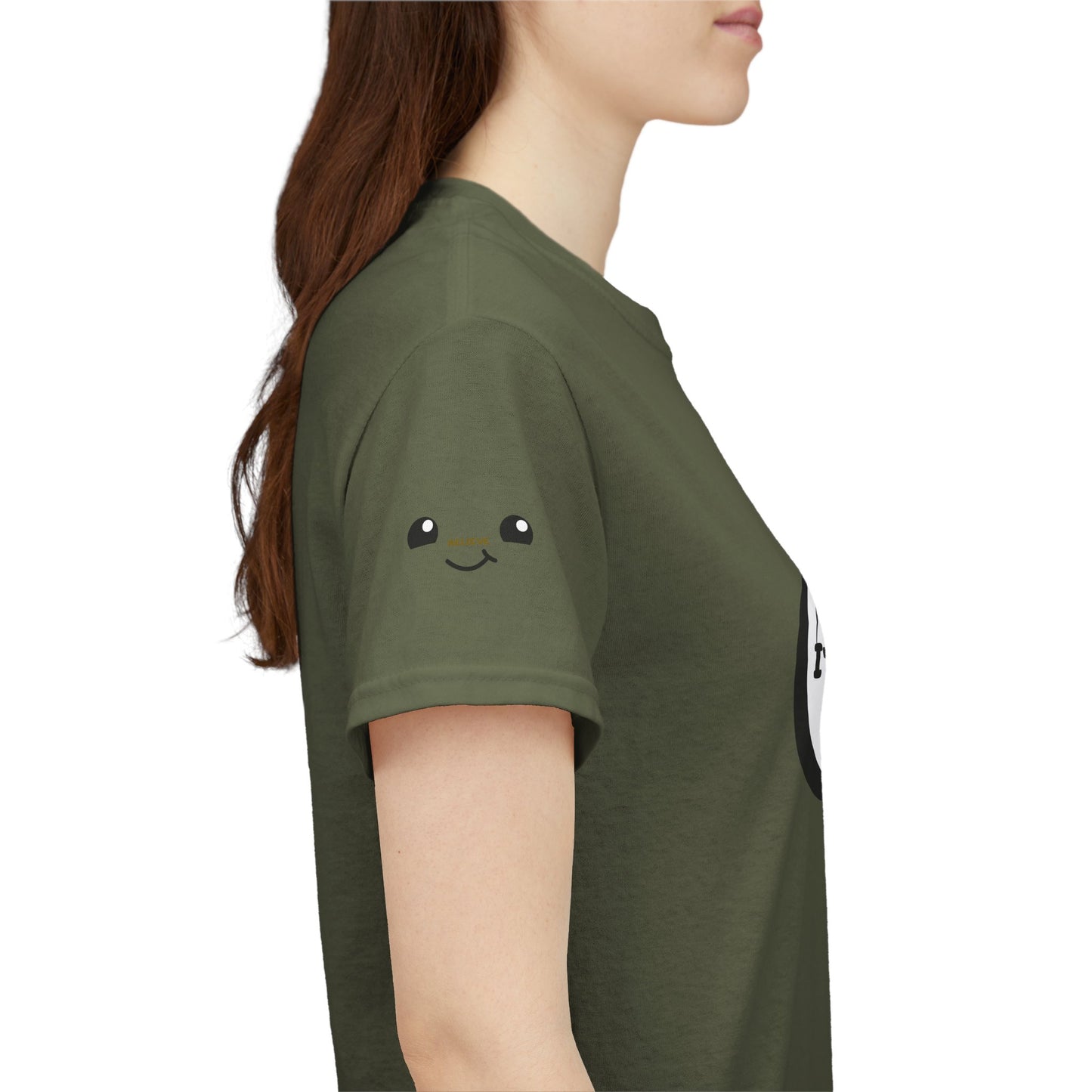 Graphic Tee — "It's Not Your Fault" Comic-Style Pointing Design