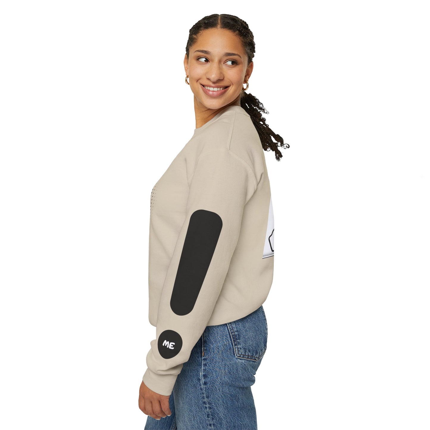 "It's Not Your Fault" Graphic Comfort Pullover