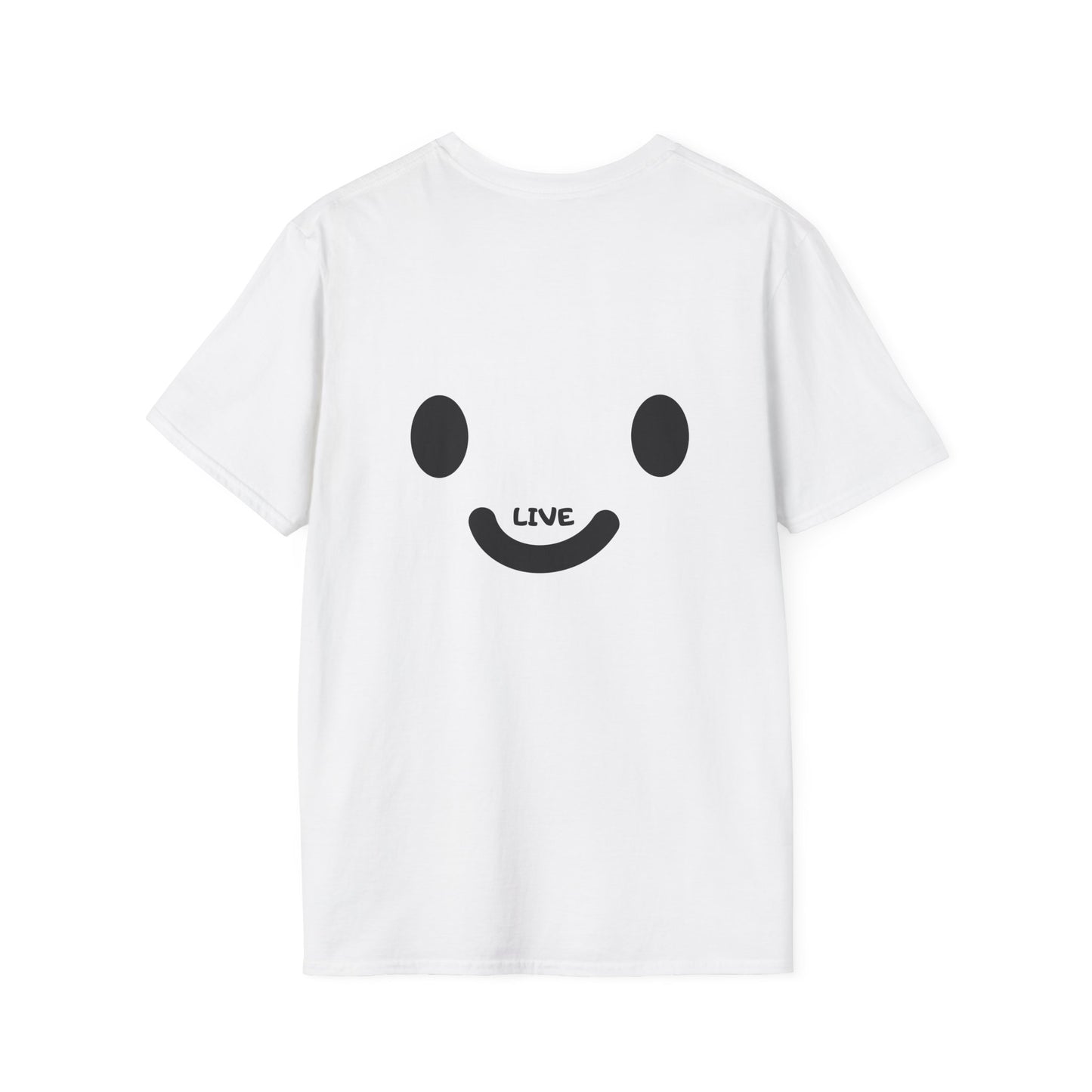Live Smiley T-Shirt — 'Are You Still Alive?' Sunburst Positive Tee