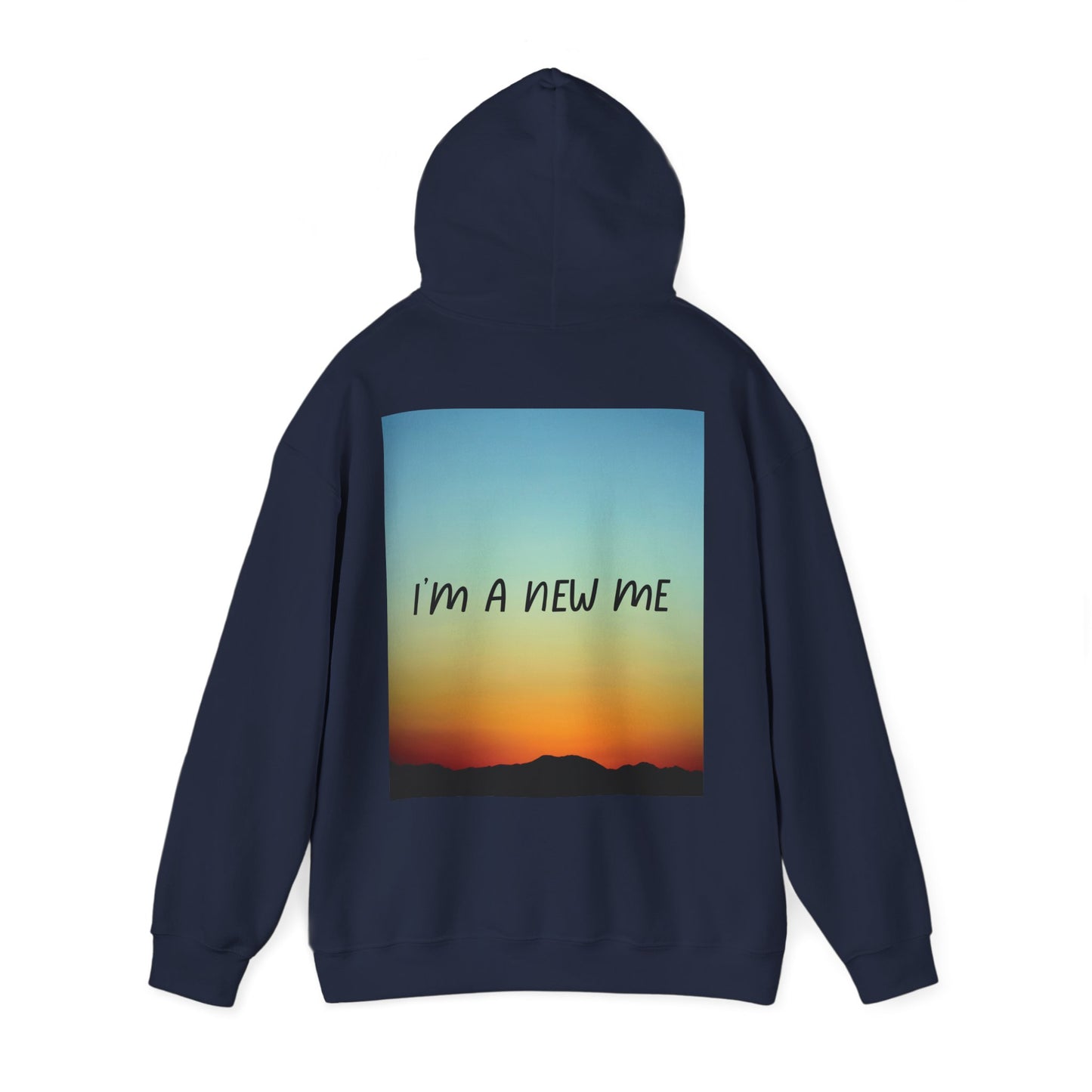 NEW DAY NEW BEGINNING A NEW ME Unisex Heavy Blend™ Hooded Sweatshirt