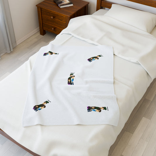 HUG ME Velveteen Plush Blanket