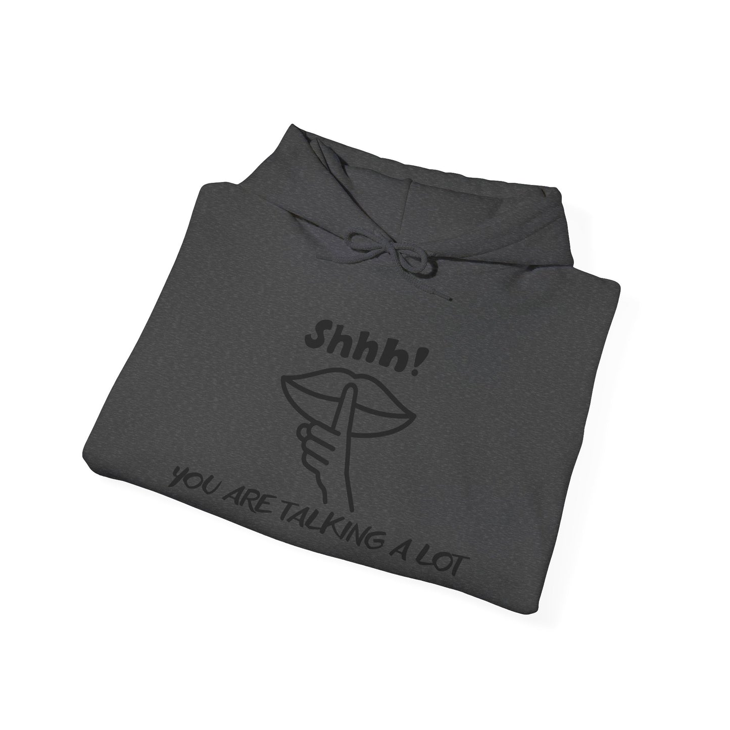 Shhh! Funny Unisex Hooded Sweatshirt, Cozy Hoodie for Introverts, Ideal Gift for Friends and Family, Perfect for Casual Wear, [...]