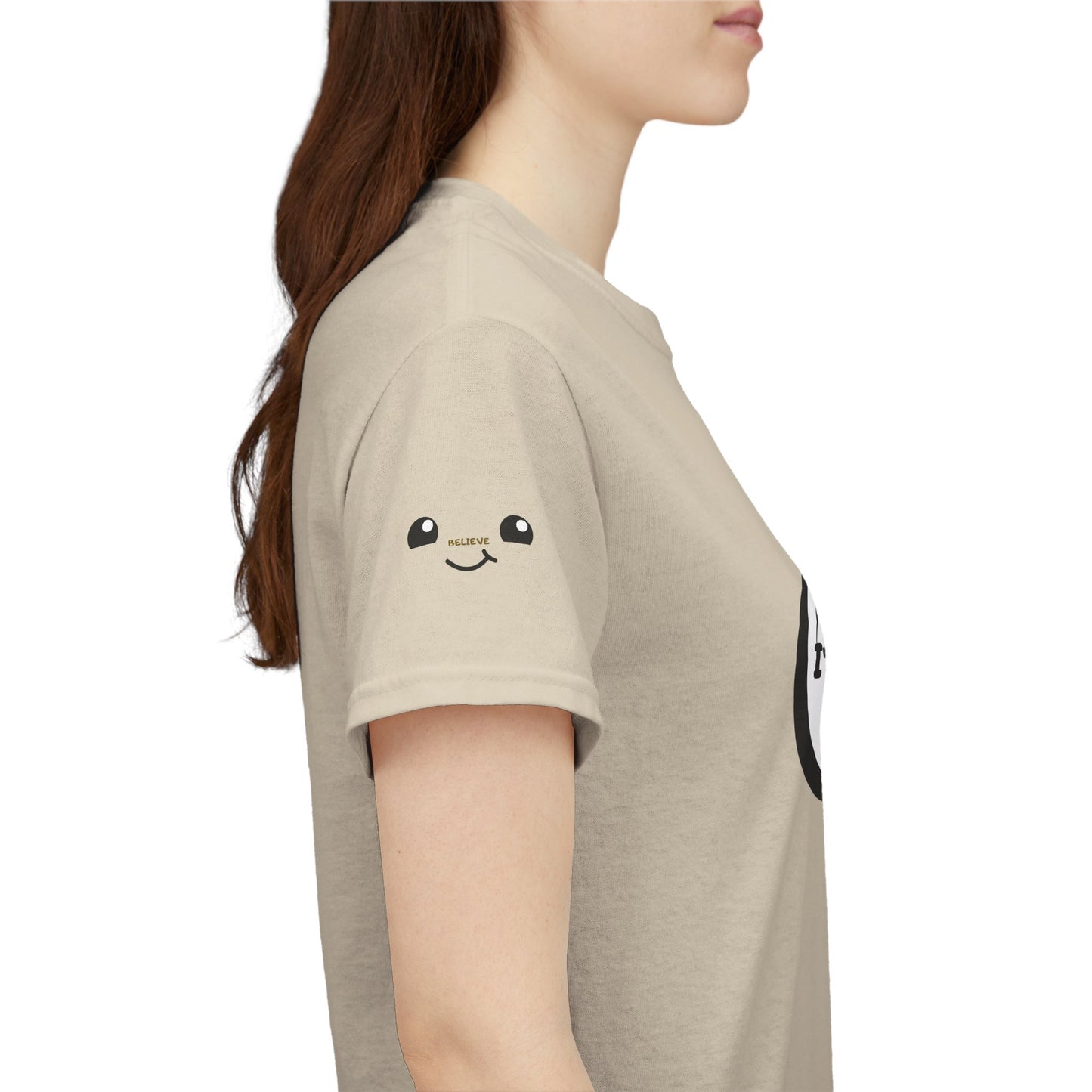 Graphic Tee — "It's Not Your Fault" Comic-Style Pointing Design