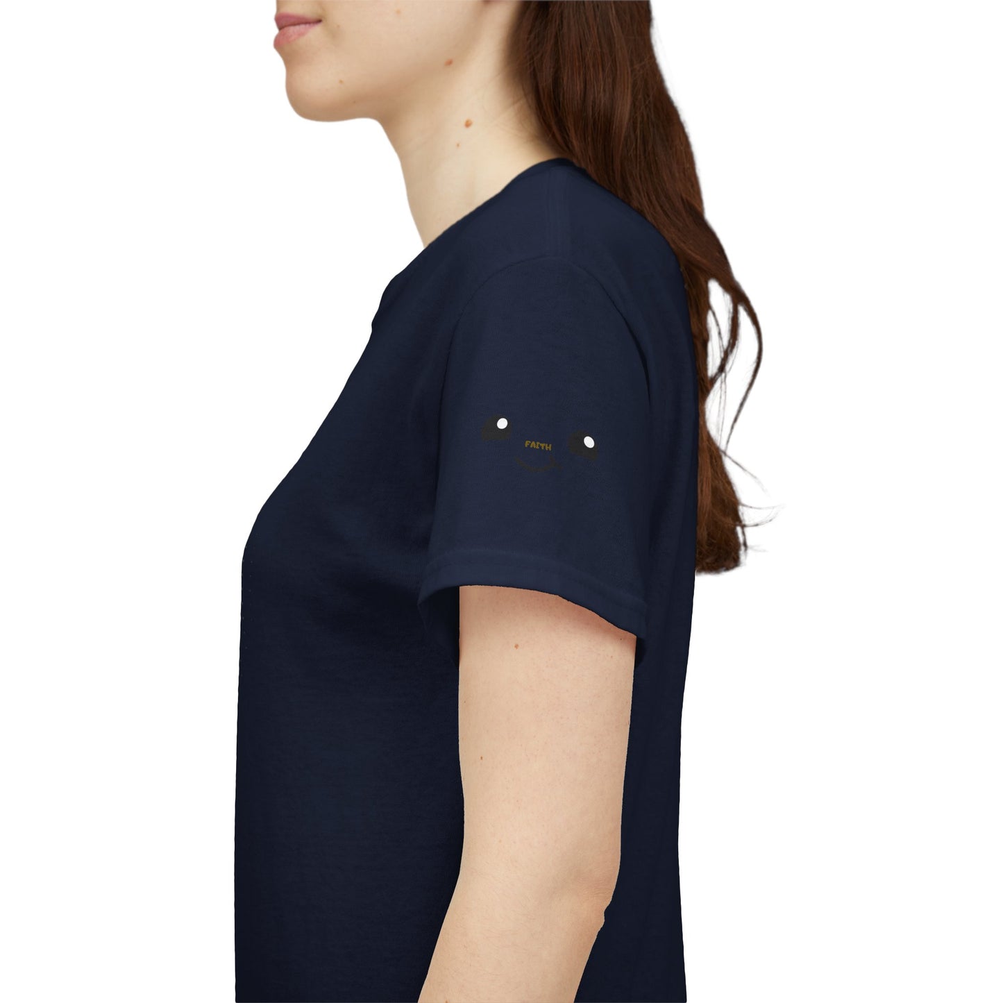 Graphic Tee — "It's Not Your Fault" Comic-Style Pointing Design
