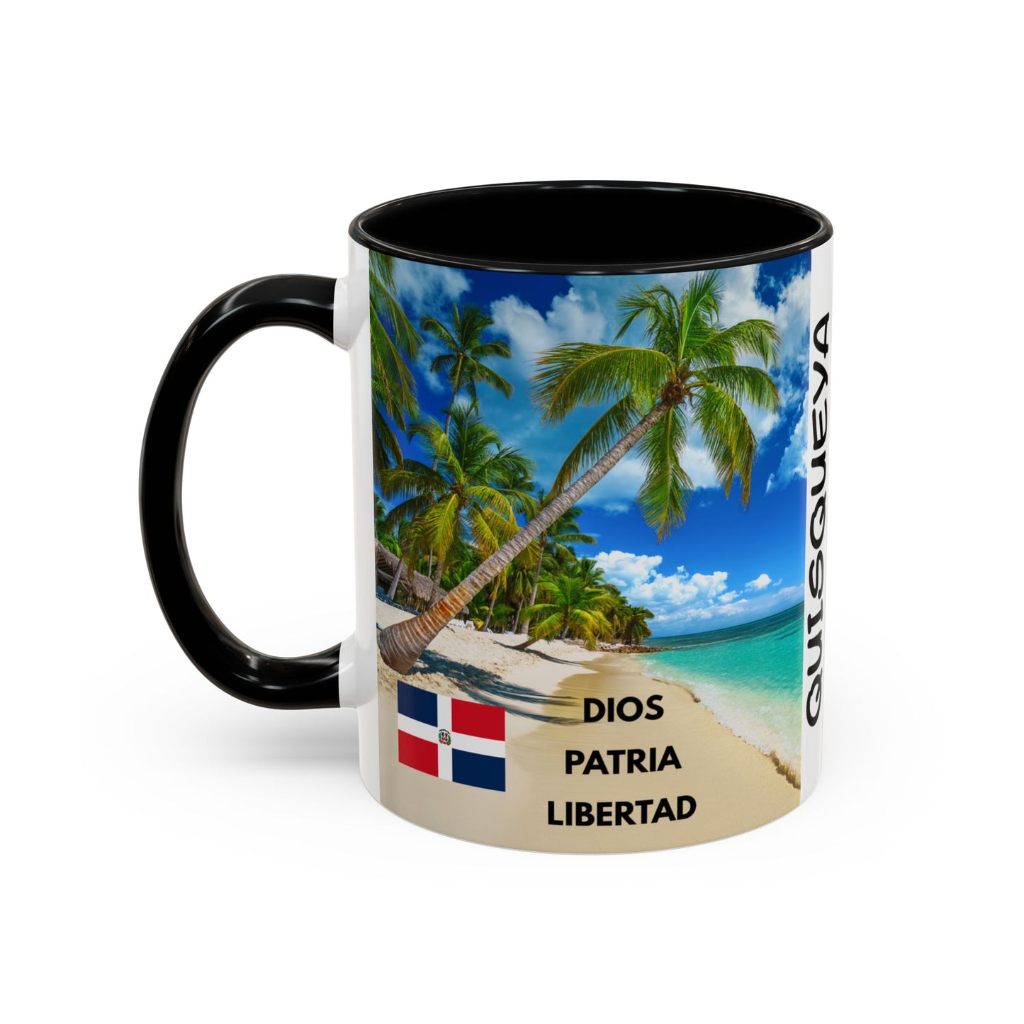 DOMINICAN REPUBLIC Tropical Accent Coffee Mug - Beach Paradise Design, Quisqueya, Hermosa, Perfect Gift for Coffee Lovers, Home Decor, Travel [...]