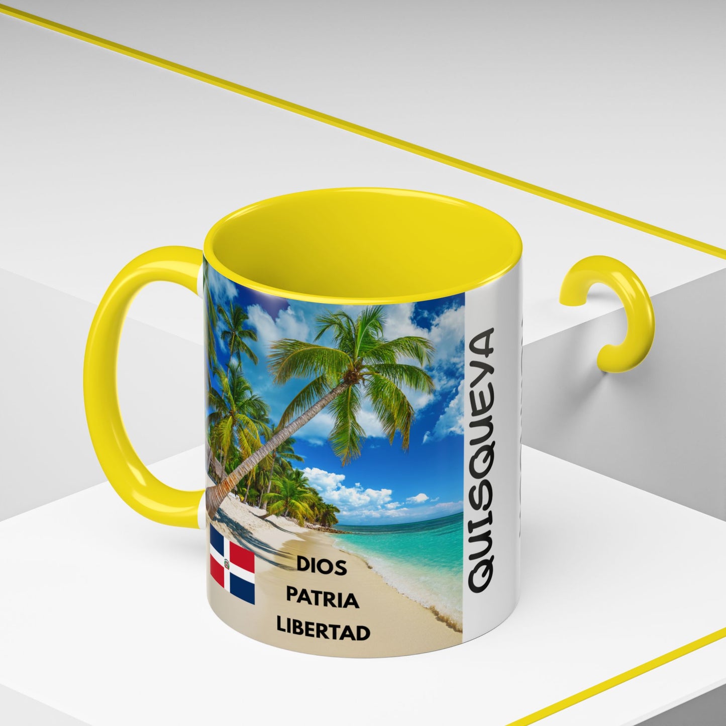 DOMINICAN REPUBLIC Tropical Accent Coffee Mug - Beach Paradise Design, Quisqueya, Hermosa, Perfect Gift for Coffee Lovers, Home Decor, Travel [...]