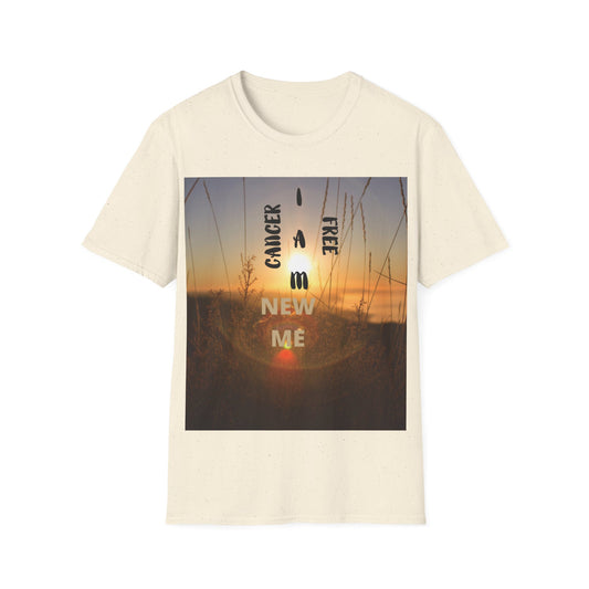 CANCER FREE I AM NEW ME Unisex Softstyle T-Shirt