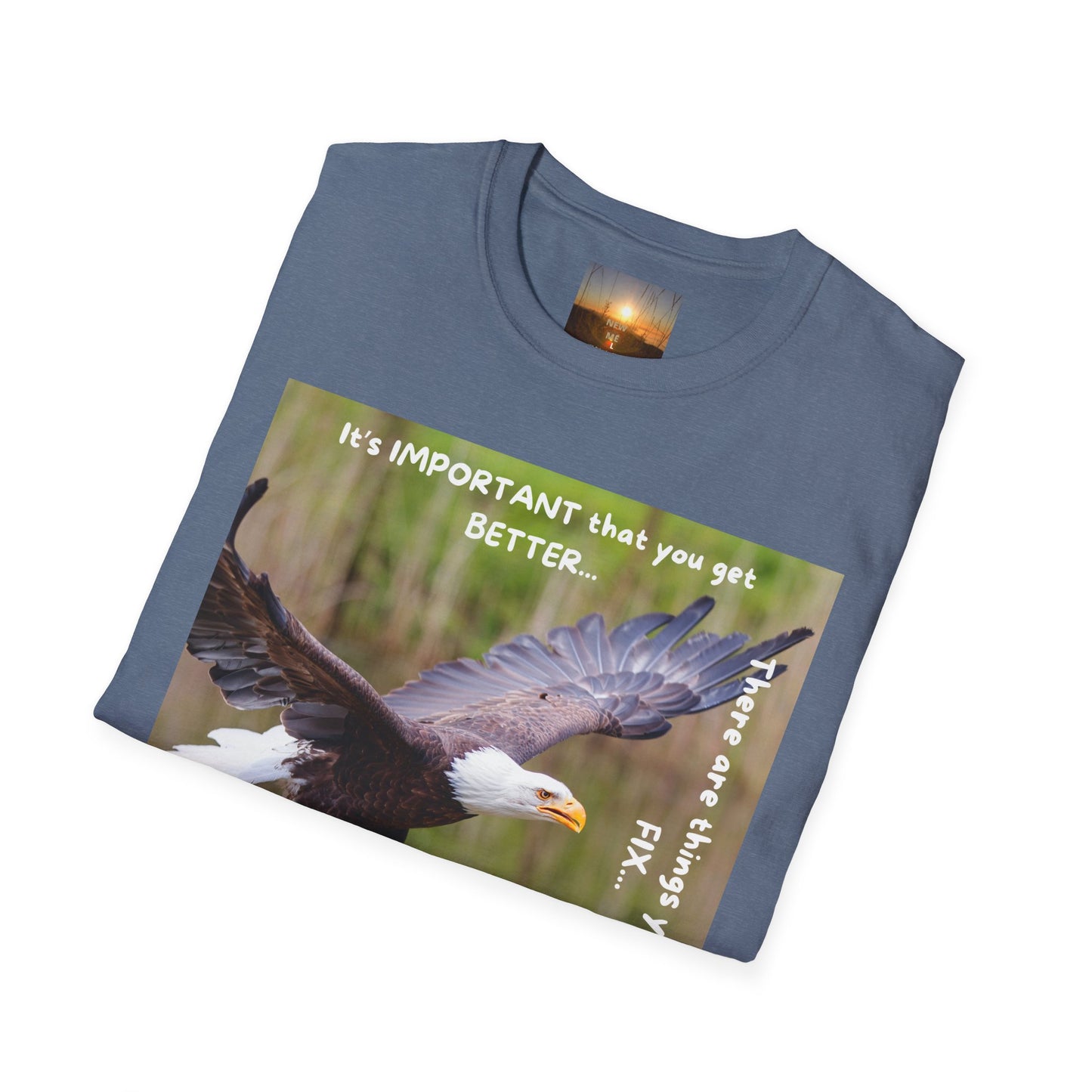 YOU CAN CHANGE/BE BETTER Motivational Eagle T-Shirt | Inspirational Gift for Nature Lovers, Positive Quote Tee, Unisex Softstyle Shirt, Eagle Graphic Tee, [...]
