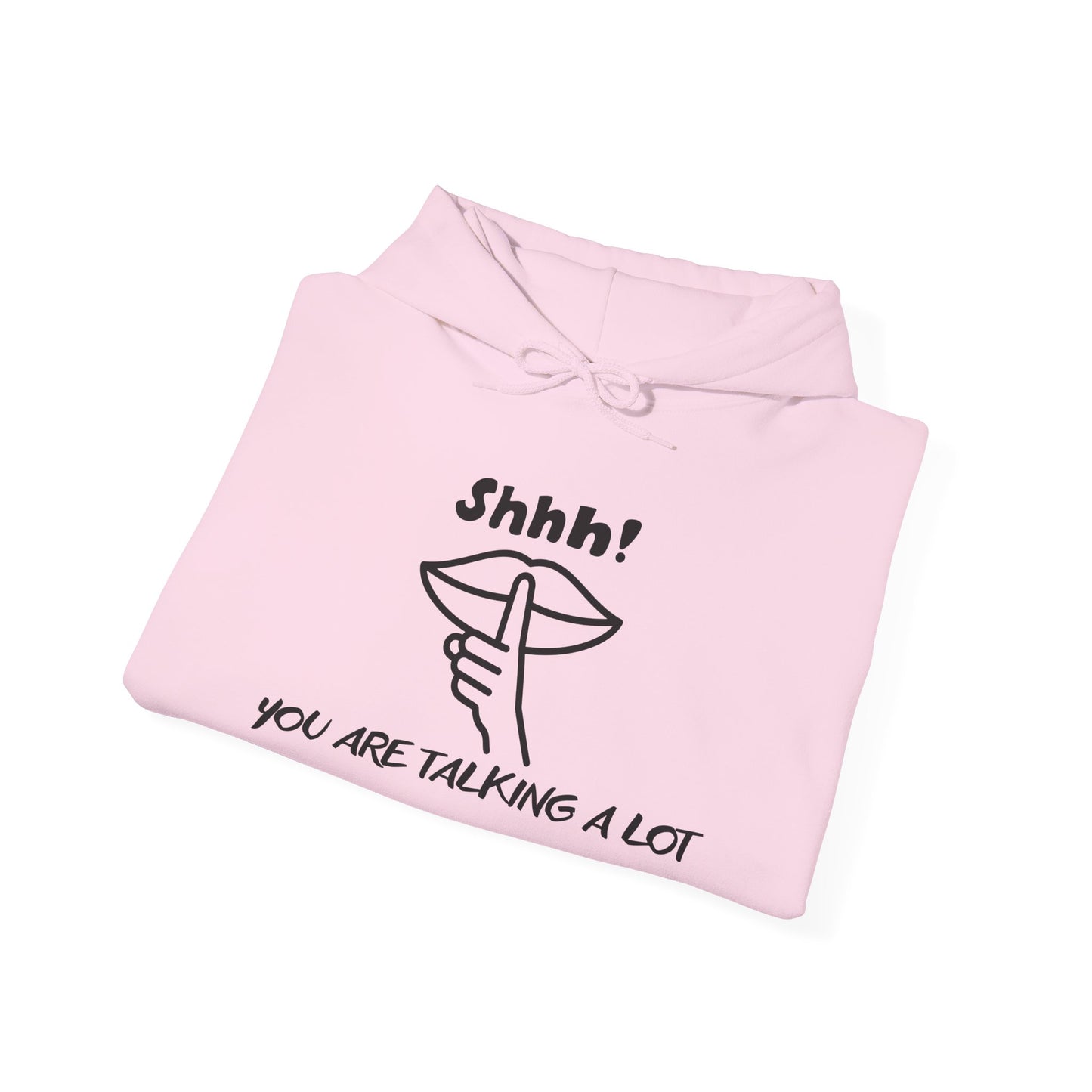 Shhh! Funny Unisex Hooded Sweatshirt, Cozy Hoodie for Introverts, Ideal Gift for Friends and Family, Perfect for Casual Wear, [...]