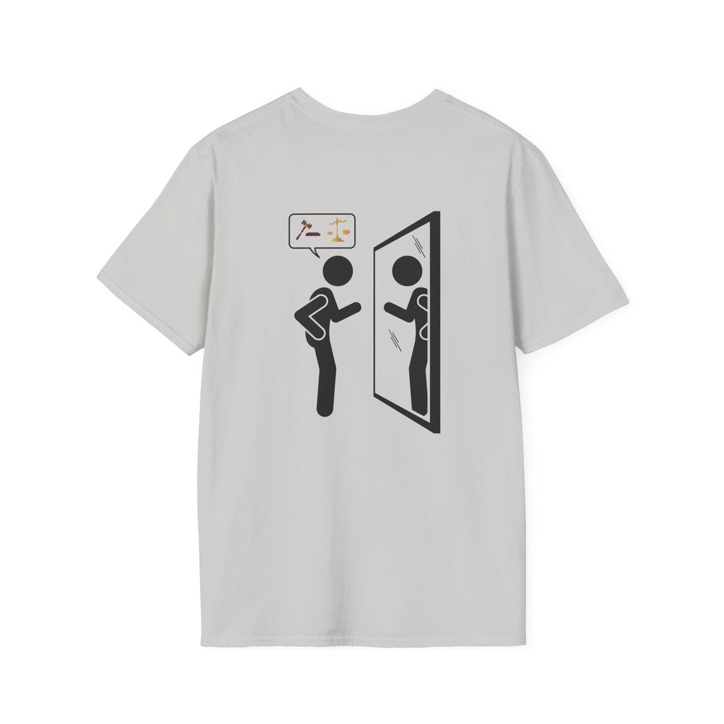 JUZGANDO Humorous Unisex Softstyle T-Shirt - Questioning Yourself Shirt, Funny Graphic Tee, Casual Wear, Gift for Friends & Family, [...]