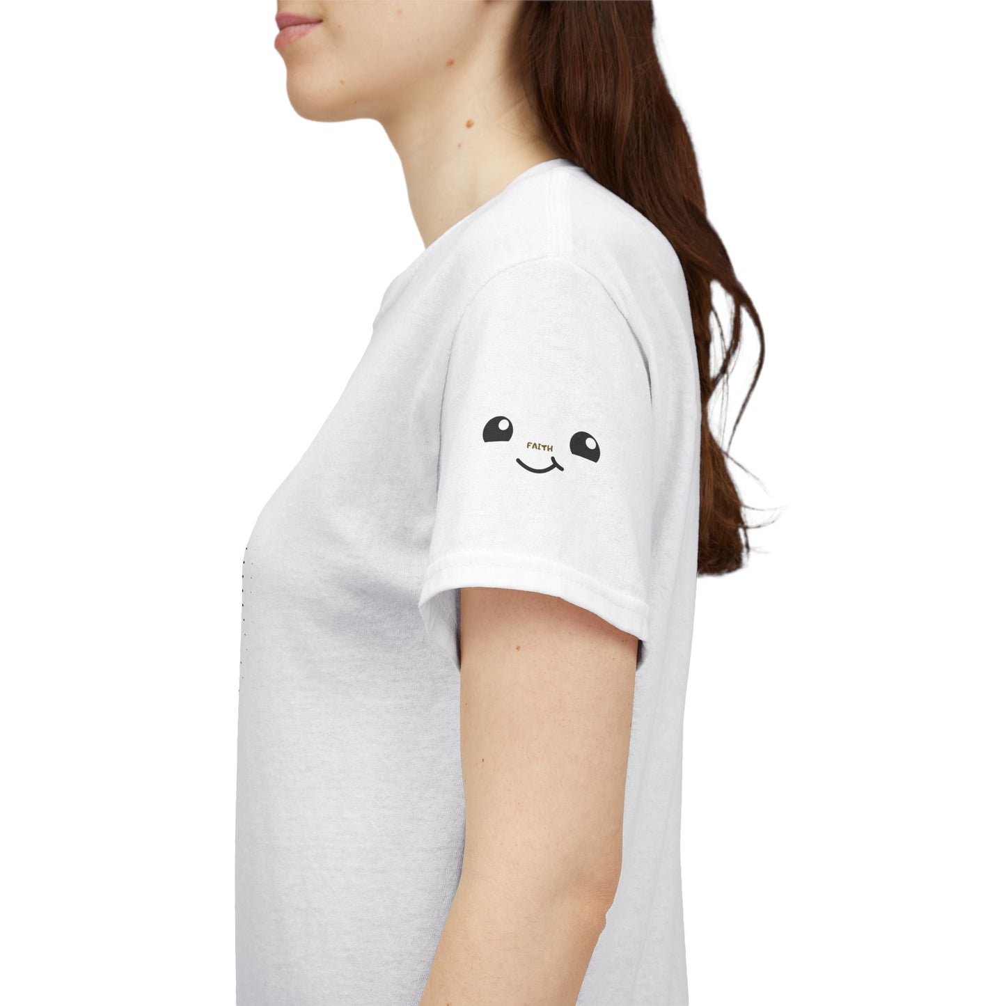 Graphic Tee — "It's Not Your Fault" Comic-Style Pointing Design