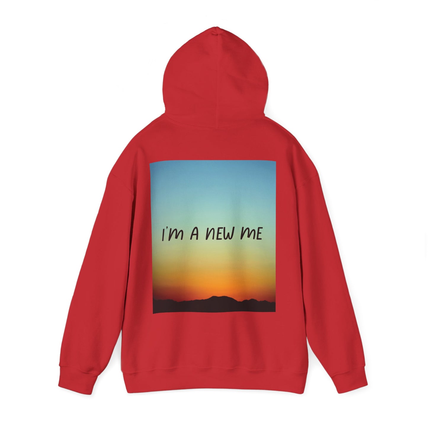 NEW DAY NEW BEGINNING A NEW ME Unisex Heavy Blend™ Hooded Sweatshirt