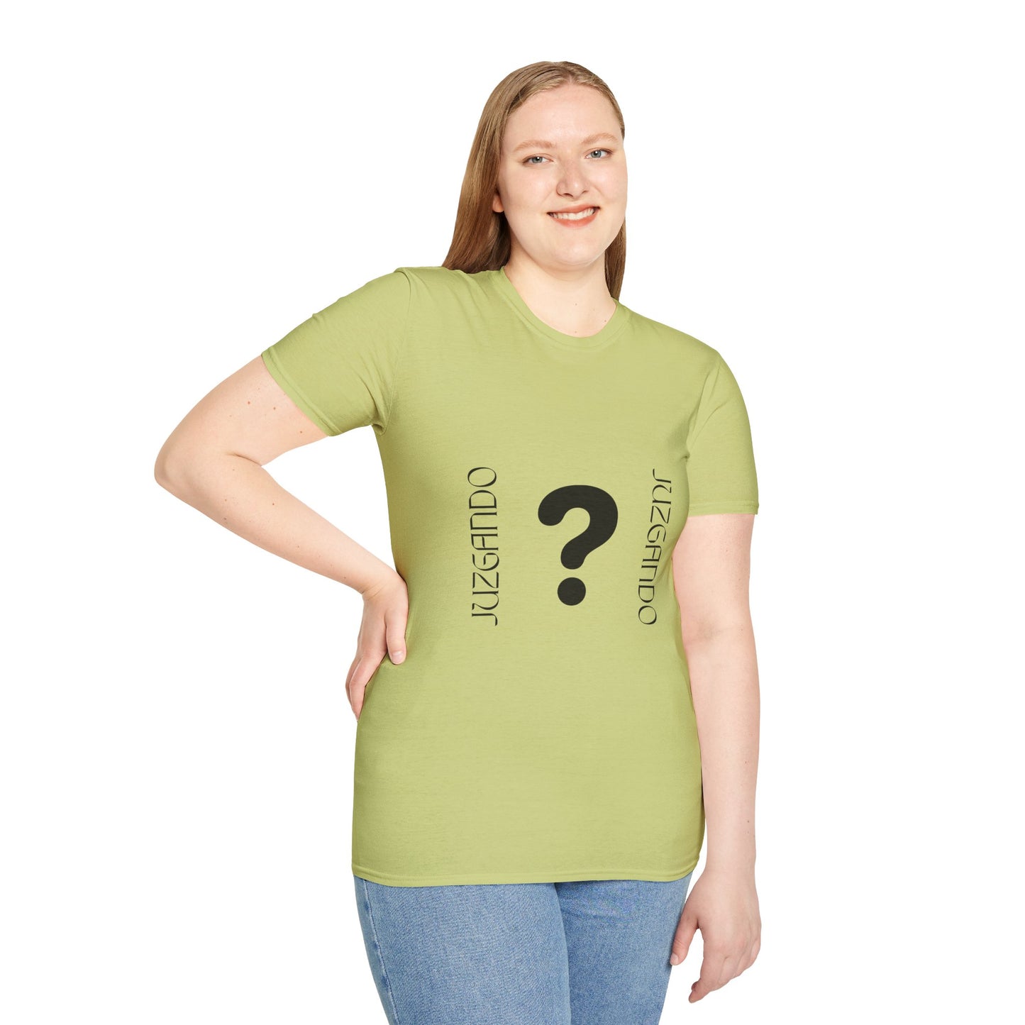 JUZGANDO Humorous Unisex Softstyle T-Shirt - Questioning Yourself Shirt, Funny Graphic Tee, Casual Wear, Gift for Friends & Family, [...]