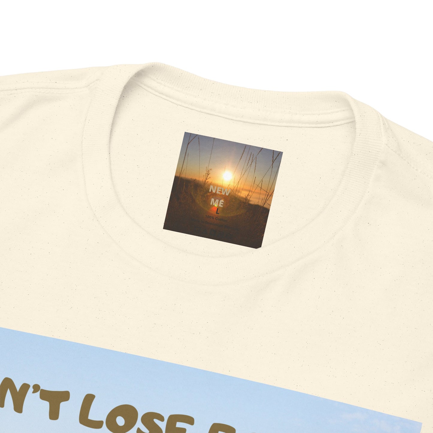 Motivational Tee — "Don't Lose Focus, You've Got This" Beach Graphic