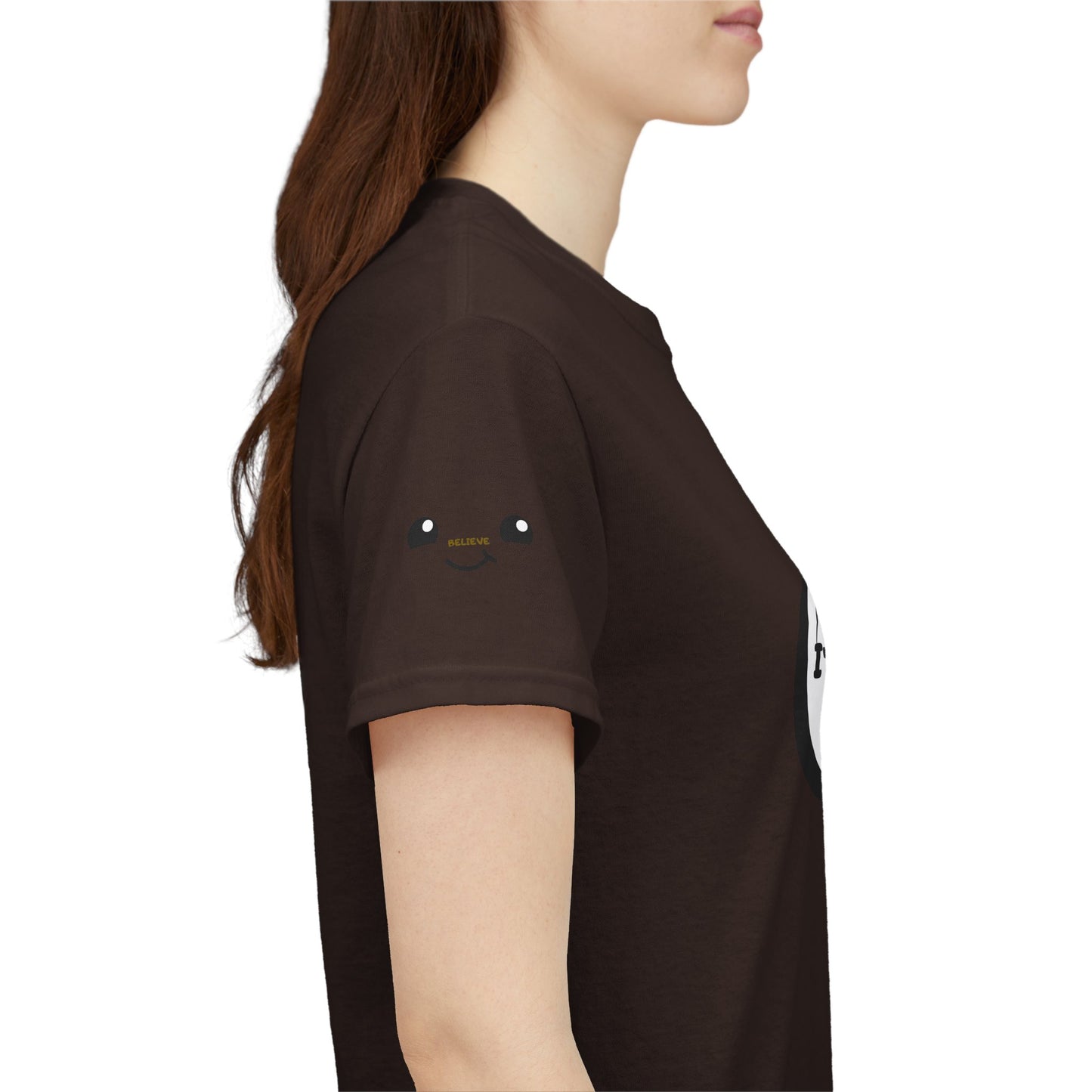 Graphic Tee — "It's Not Your Fault" Comic-Style Pointing Design