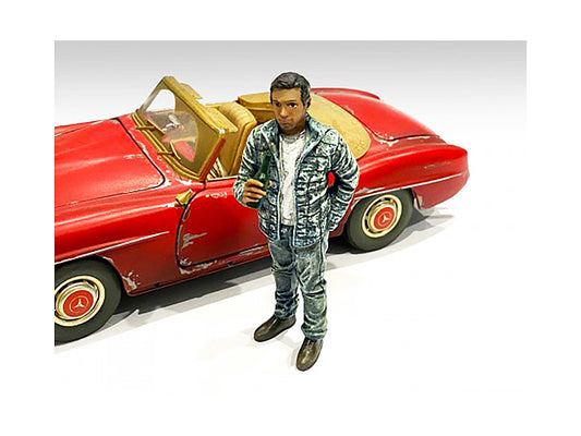 Auto Mechanic Hangover Tom Figurine for 1/24 Scale Models by American