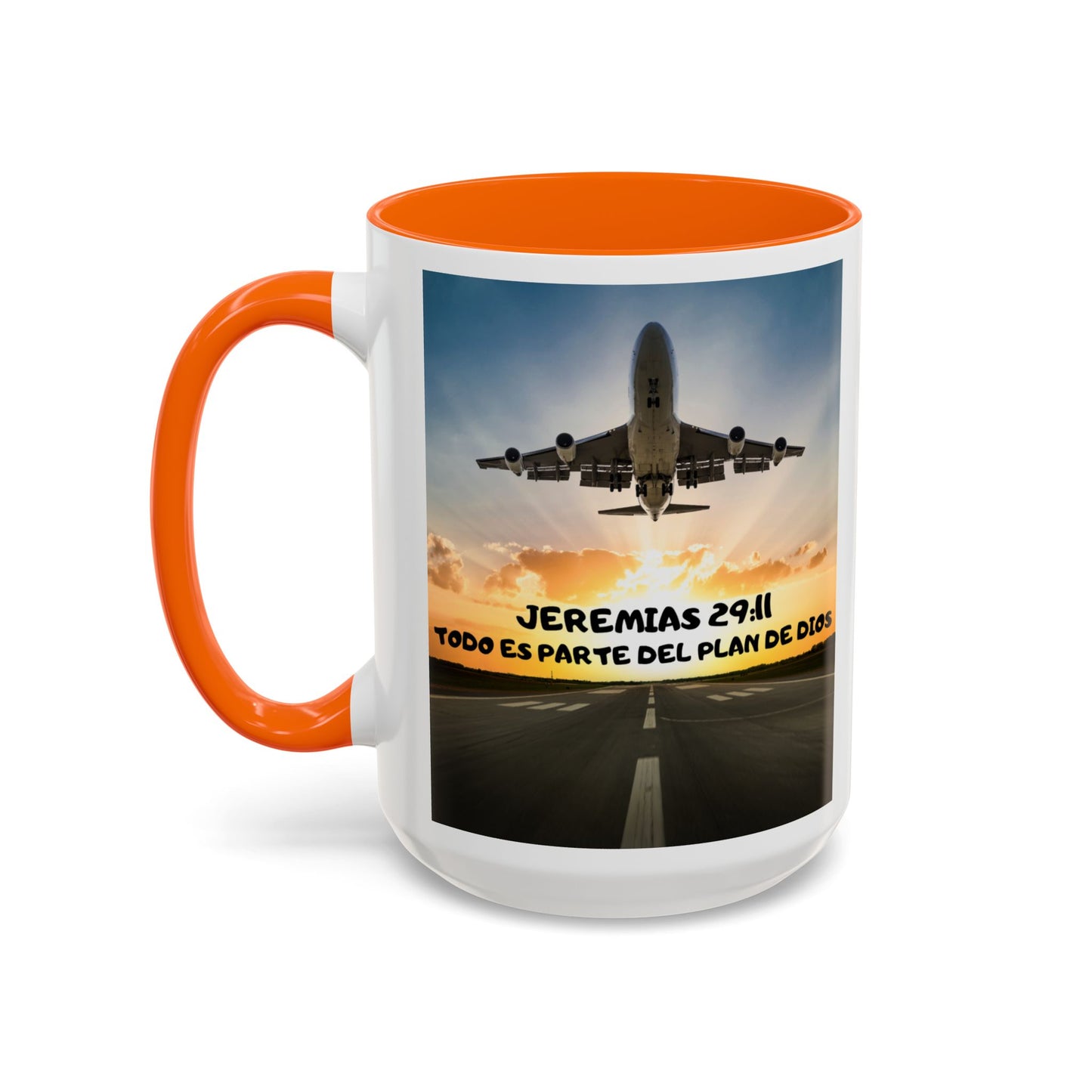 "Mateo 28:20 Estoy Contigo Siempre" Accent Mug (11/15oz)