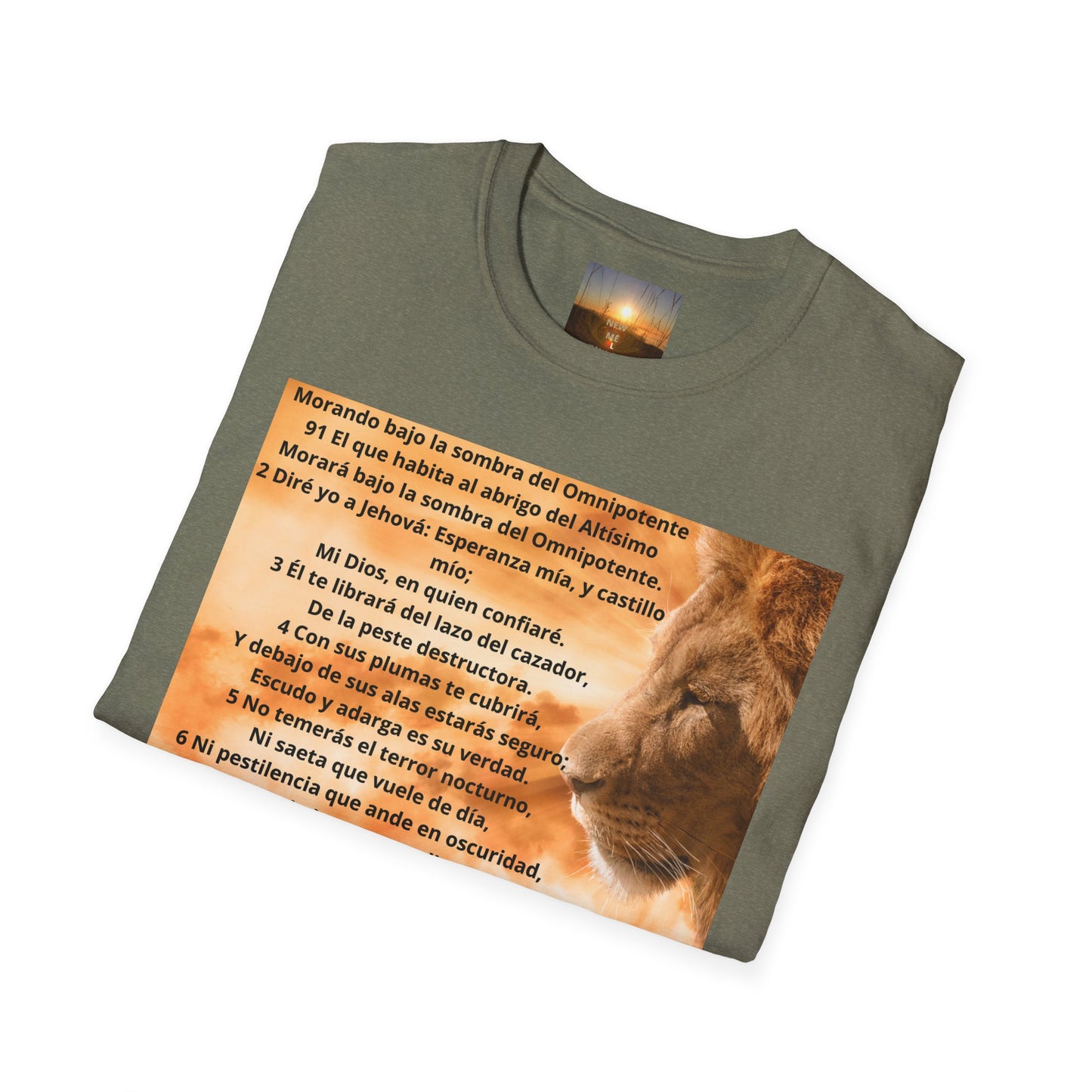SALMO 91 Unisex Inspirational Lion T-Shirt | Vintage Style Tee, Motivational Quote Shirt, Wildlife Lover Gift, Nature Inspired Apparel, Perfect [...]