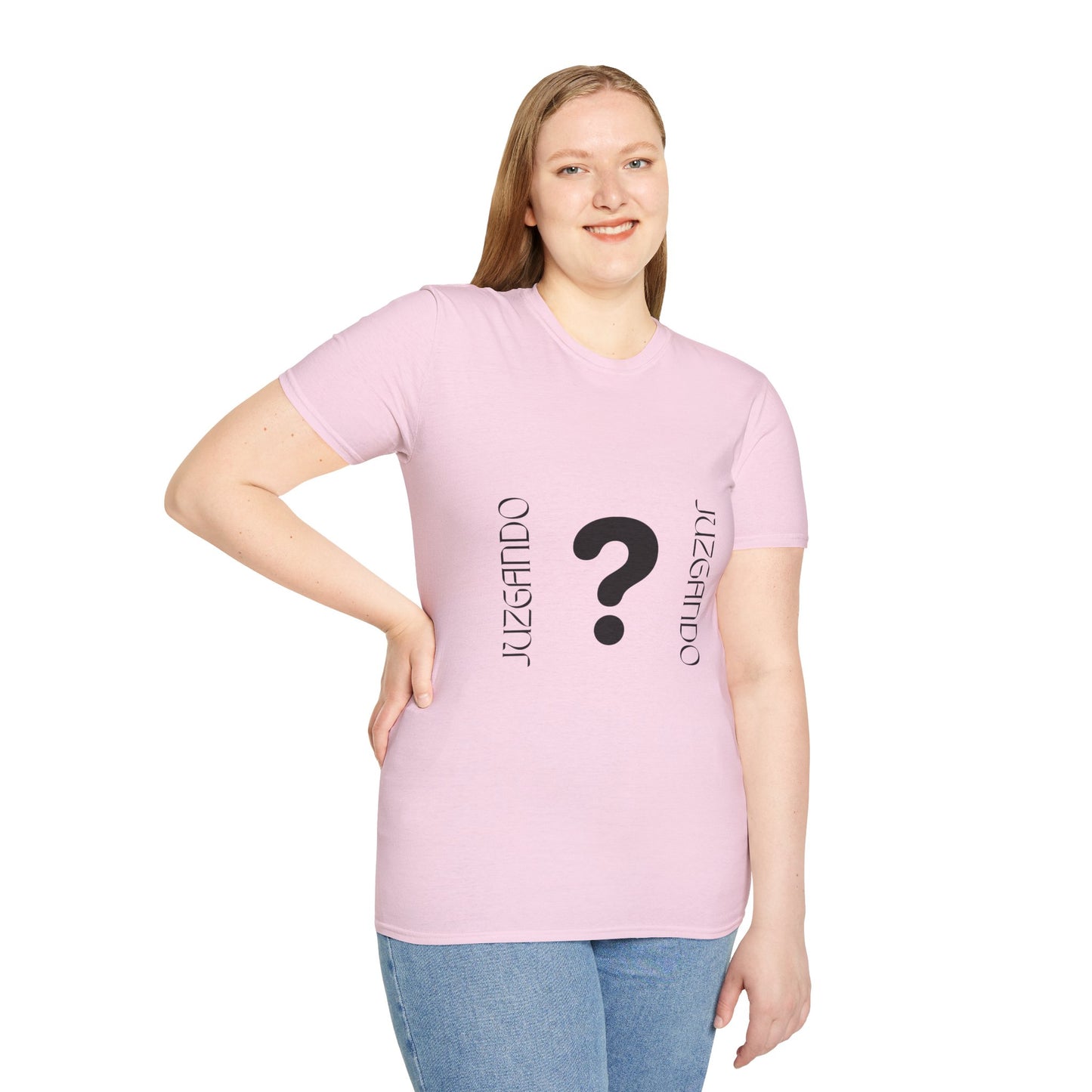 JUZGANDO Humorous Unisex Softstyle T-Shirt - Questioning Yourself Shirt, Funny Graphic Tee, Casual Wear, Gift for Friends & Family, [...]