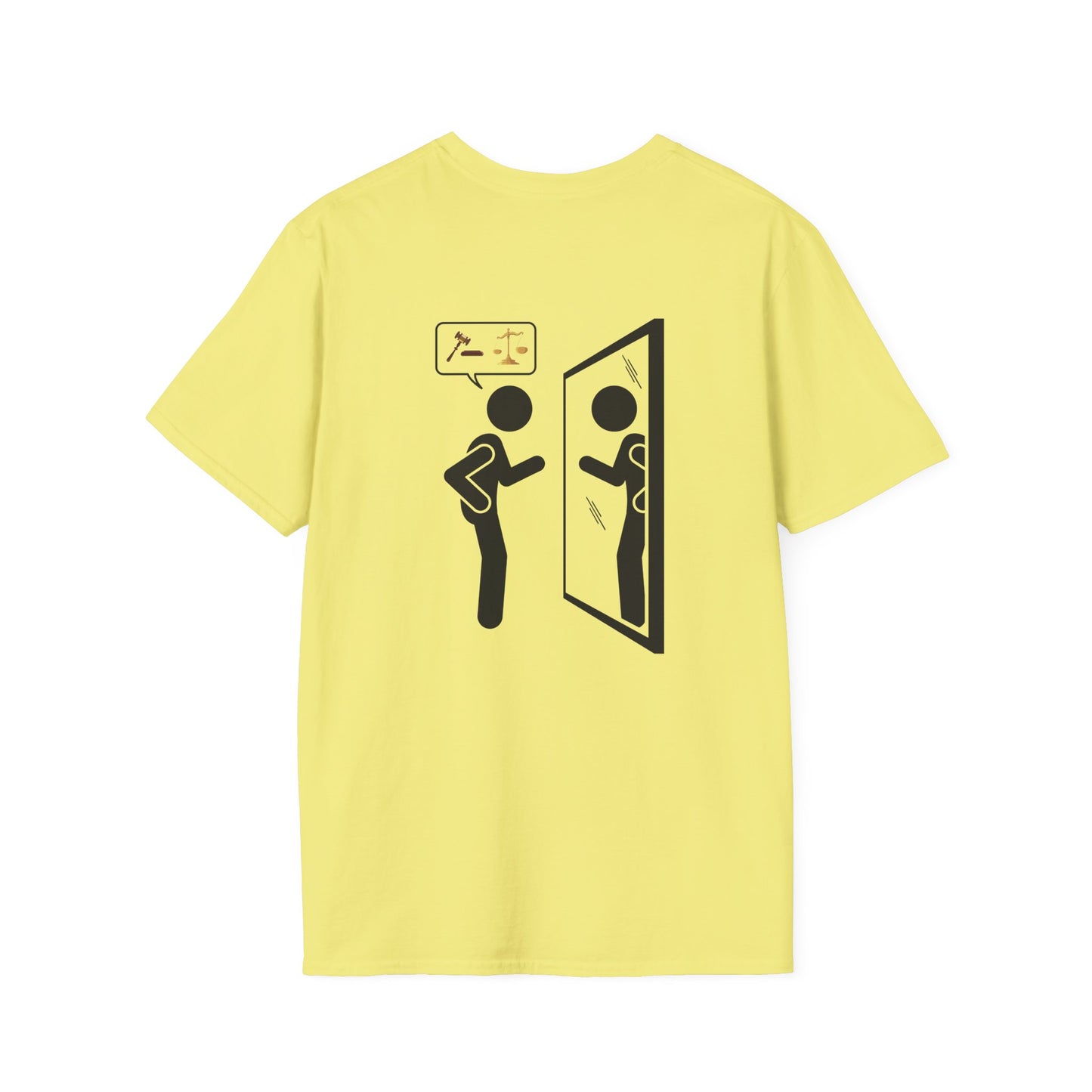 JUZGANDO Humorous Unisex Softstyle T-Shirt - Questioning Yourself Shirt, Funny Graphic Tee, Casual Wear, Gift for Friends & Family, [...]