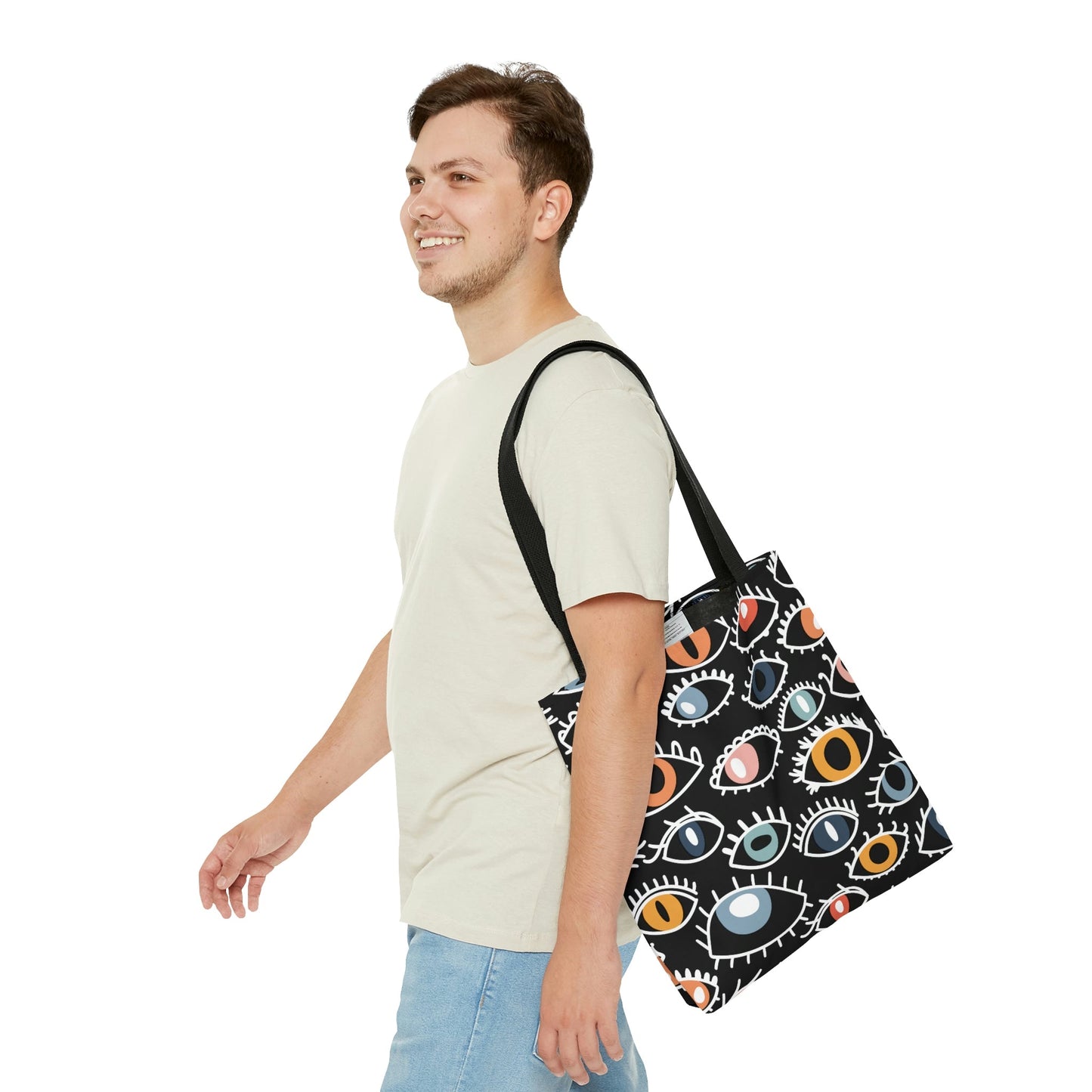 NEW ME IM Egyptian Eye Beach Shopper Tote Bag Medium