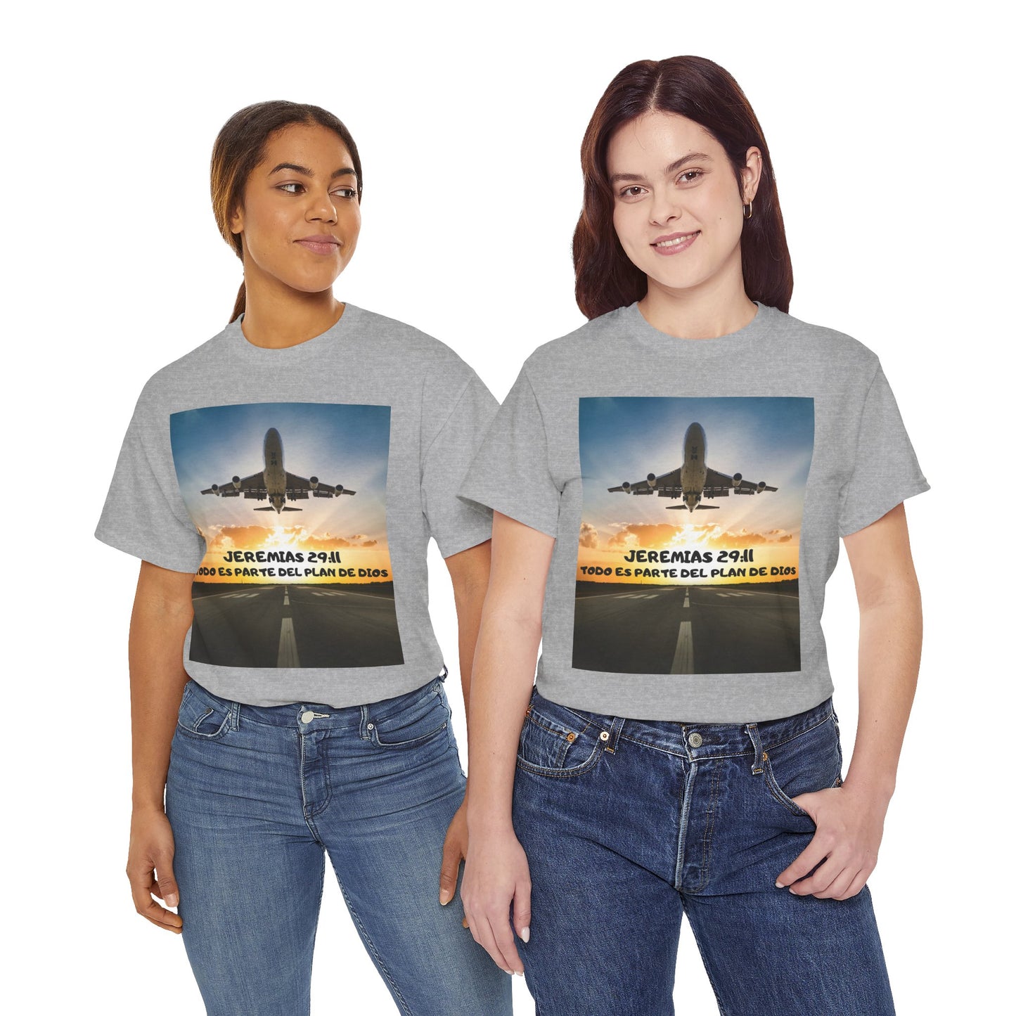 JEREMIAS 29:11 / MATEO 28:20 Religious Tee