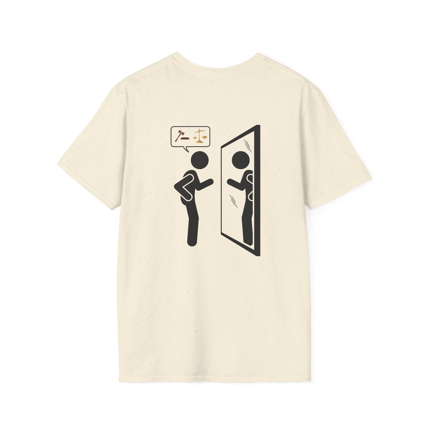JUZGANDO Humorous Unisex Softstyle T-Shirt - Questioning Yourself Shirt, Funny Graphic Tee, Casual Wear, Gift for Friends & Family, [...]