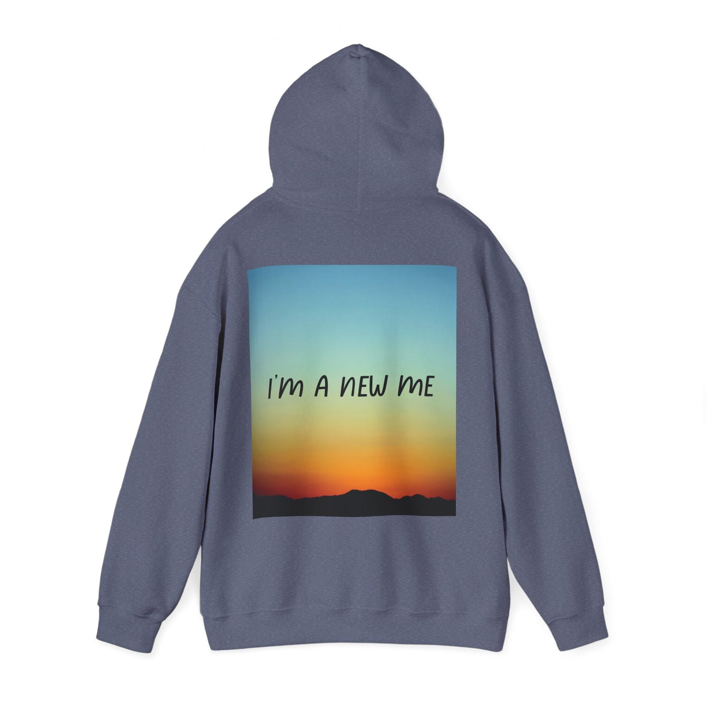 NEW DAY NEW BEGINNING A NEW ME Unisex Heavy Blend™ Hooded Sweatshirt