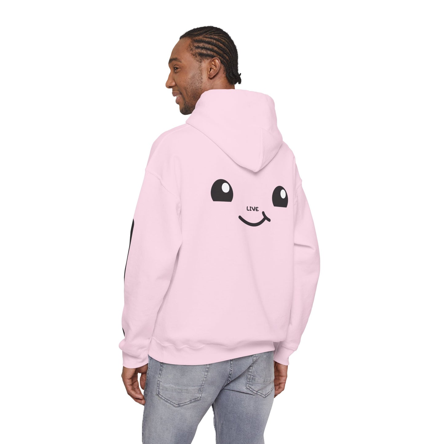 Smile Face Hoodie — "Are You Still Alive?" Sunrise Graphic Hooded Sweatshirt