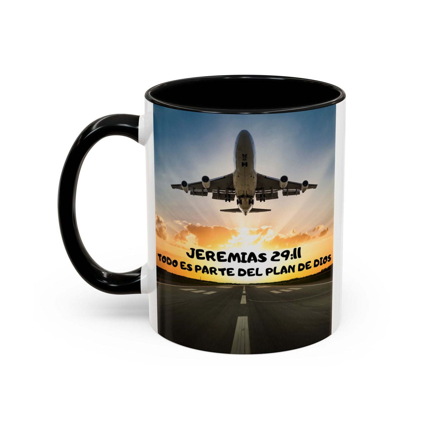 "Mateo 28:20 Estoy Contigo Siempre" Accent Mug (11/15oz)
