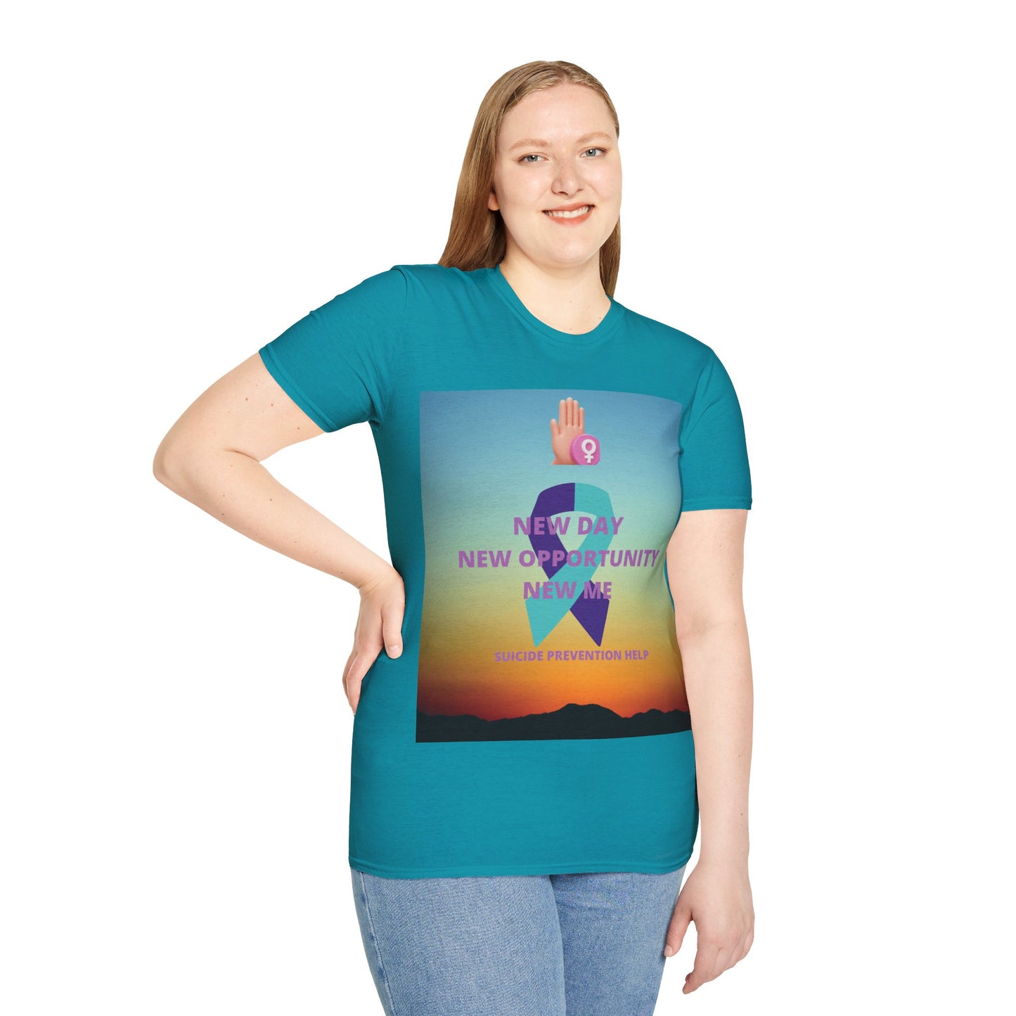 SUICIDE PREVENTION Unisex Softstyle T-Shirt