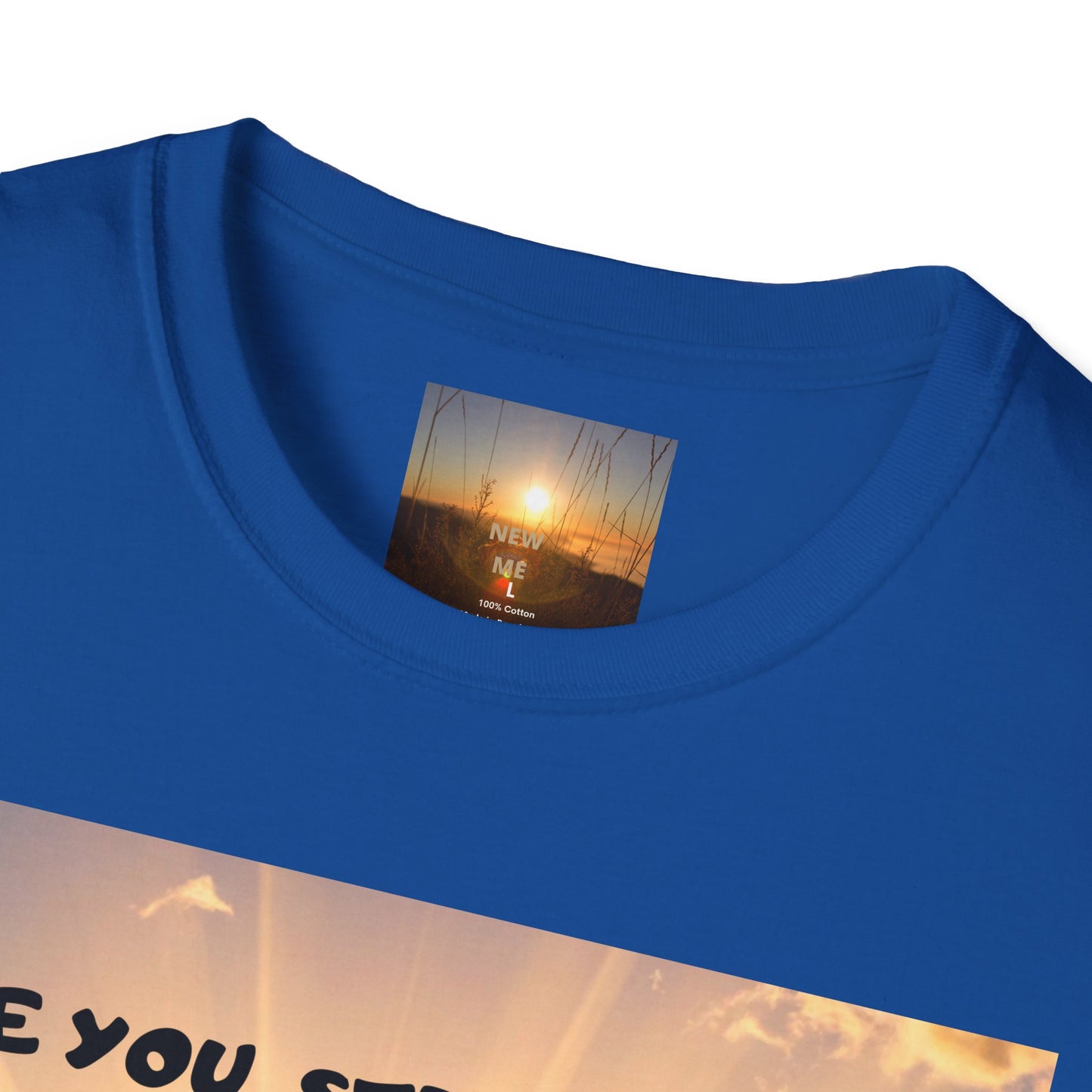 Live Smiley T-Shirt — 'Are You Still Alive?' Sunburst Positive Tee