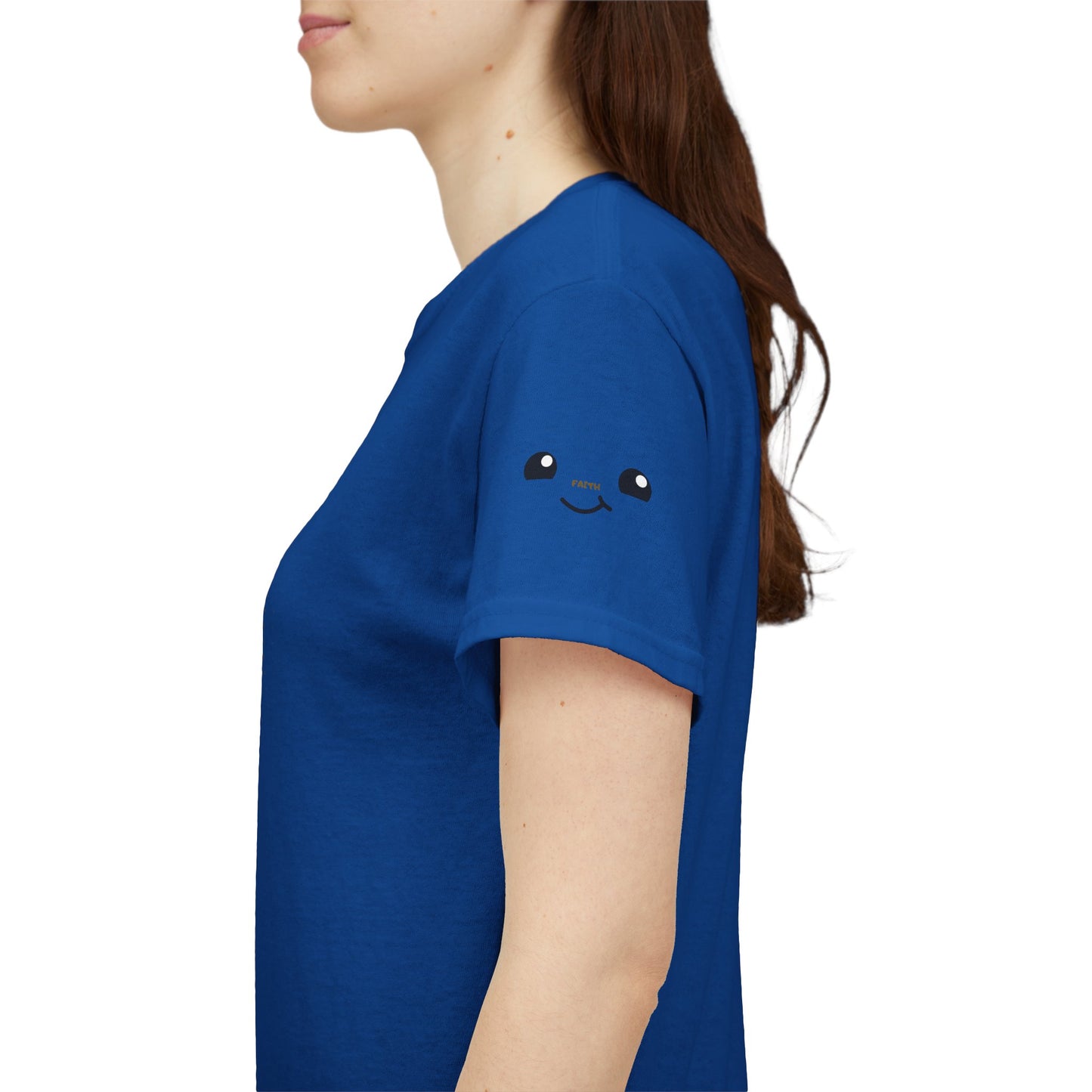 Graphic Tee — "It's Not Your Fault" Comic-Style Pointing Design