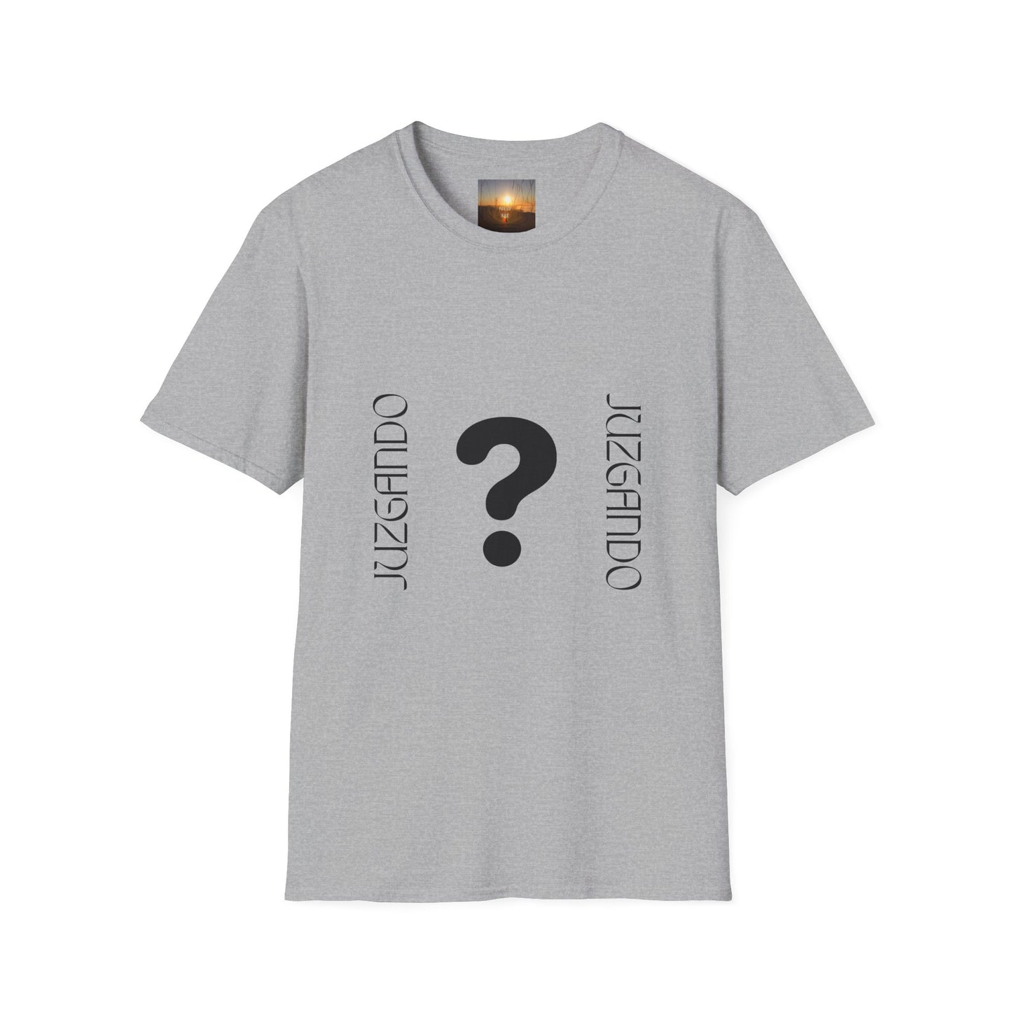 JUZGANDO Humorous Unisex Softstyle T-Shirt - Questioning Yourself Shirt, Funny Graphic Tee, Casual Wear, Gift for Friends & Family, [...]